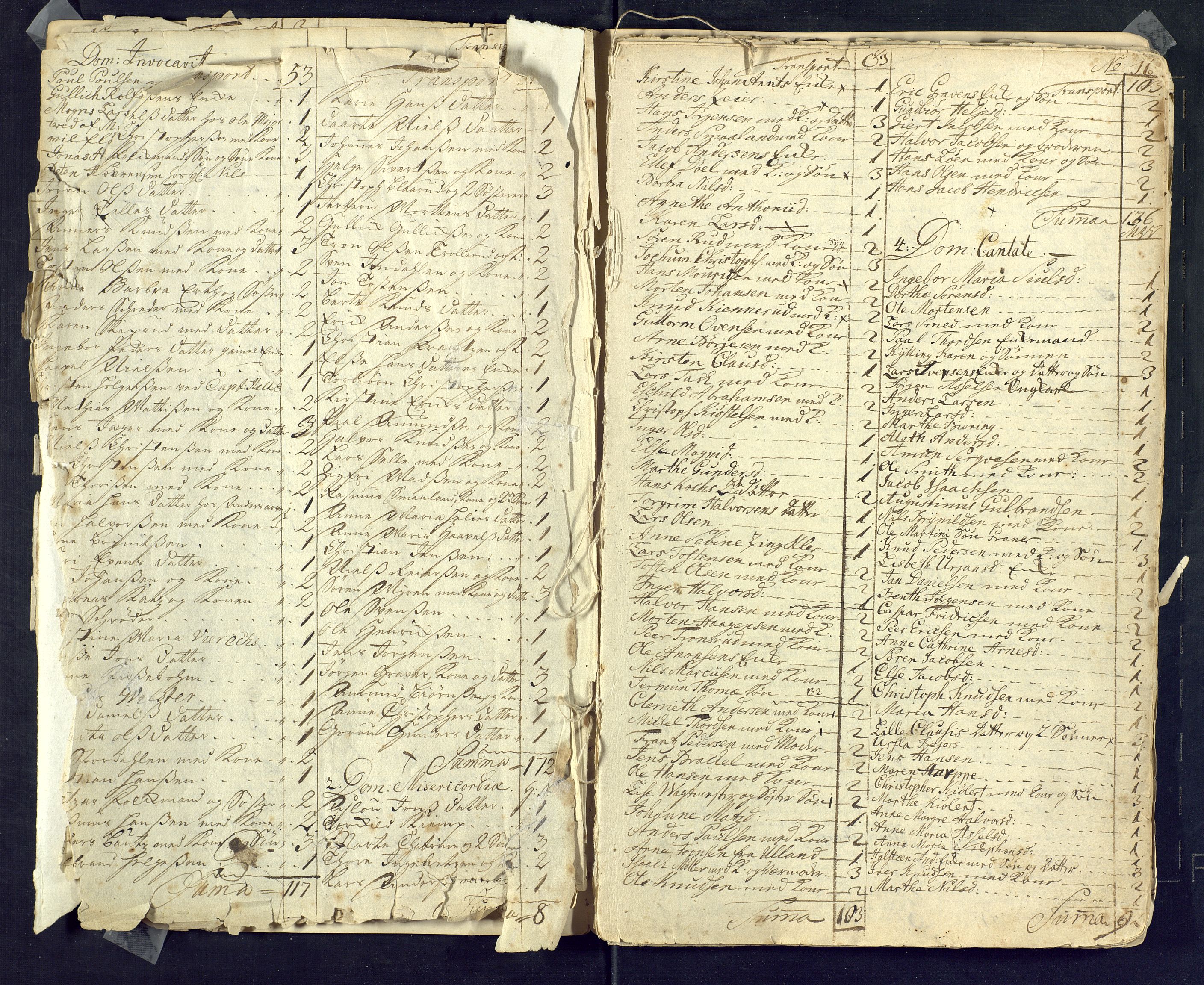 Kongsberg kirkebøker, SAKO/A-22/M/Ma/L0001: Kommunikantprotokoll nr. 1, 1731-1739, s. 16