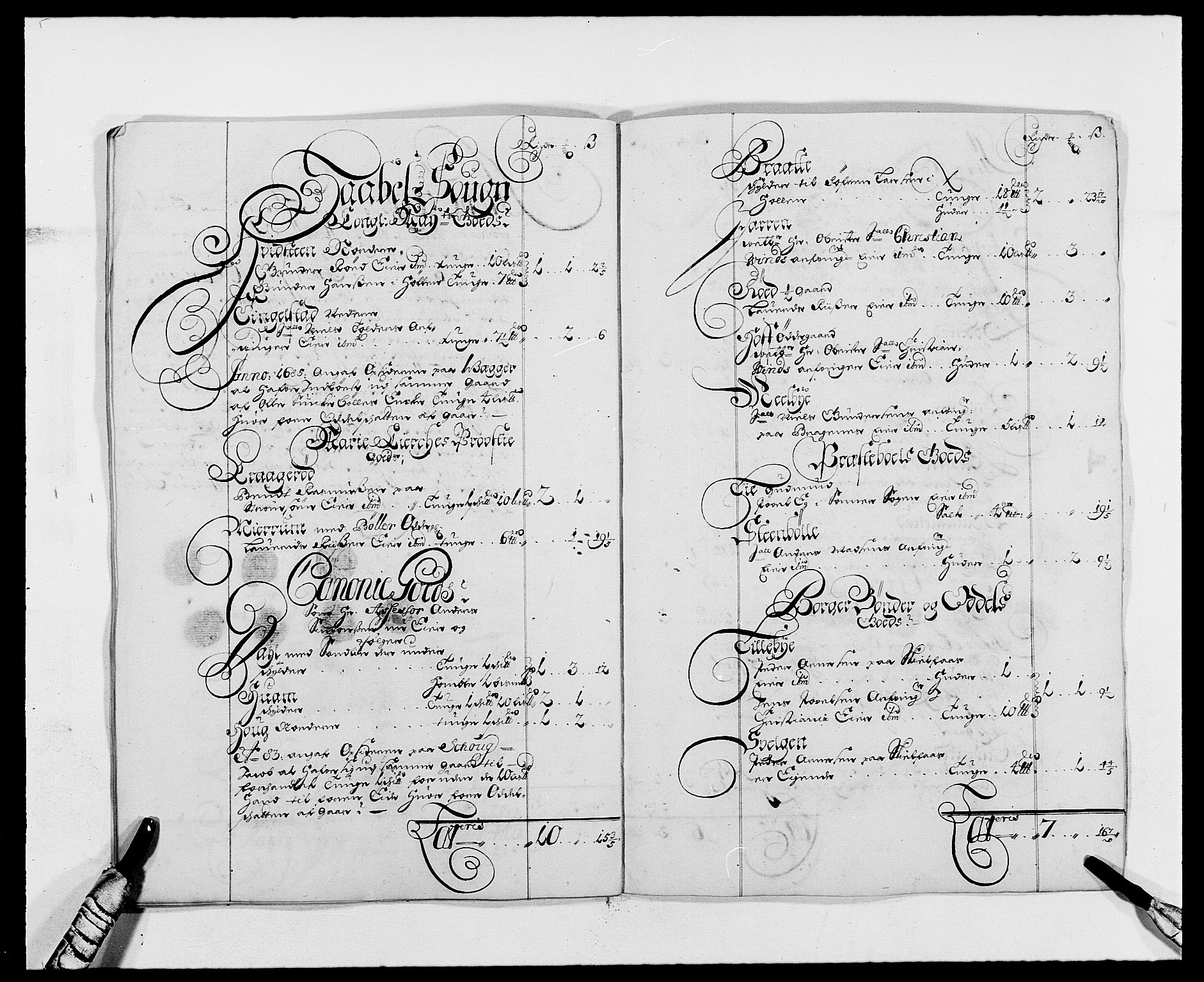 Rentekammeret inntil 1814, Reviderte regnskaper, Fogderegnskap, AV/RA-EA-4092/R02/L0106: Fogderegnskap Moss og Verne kloster, 1688-1691, s. 539