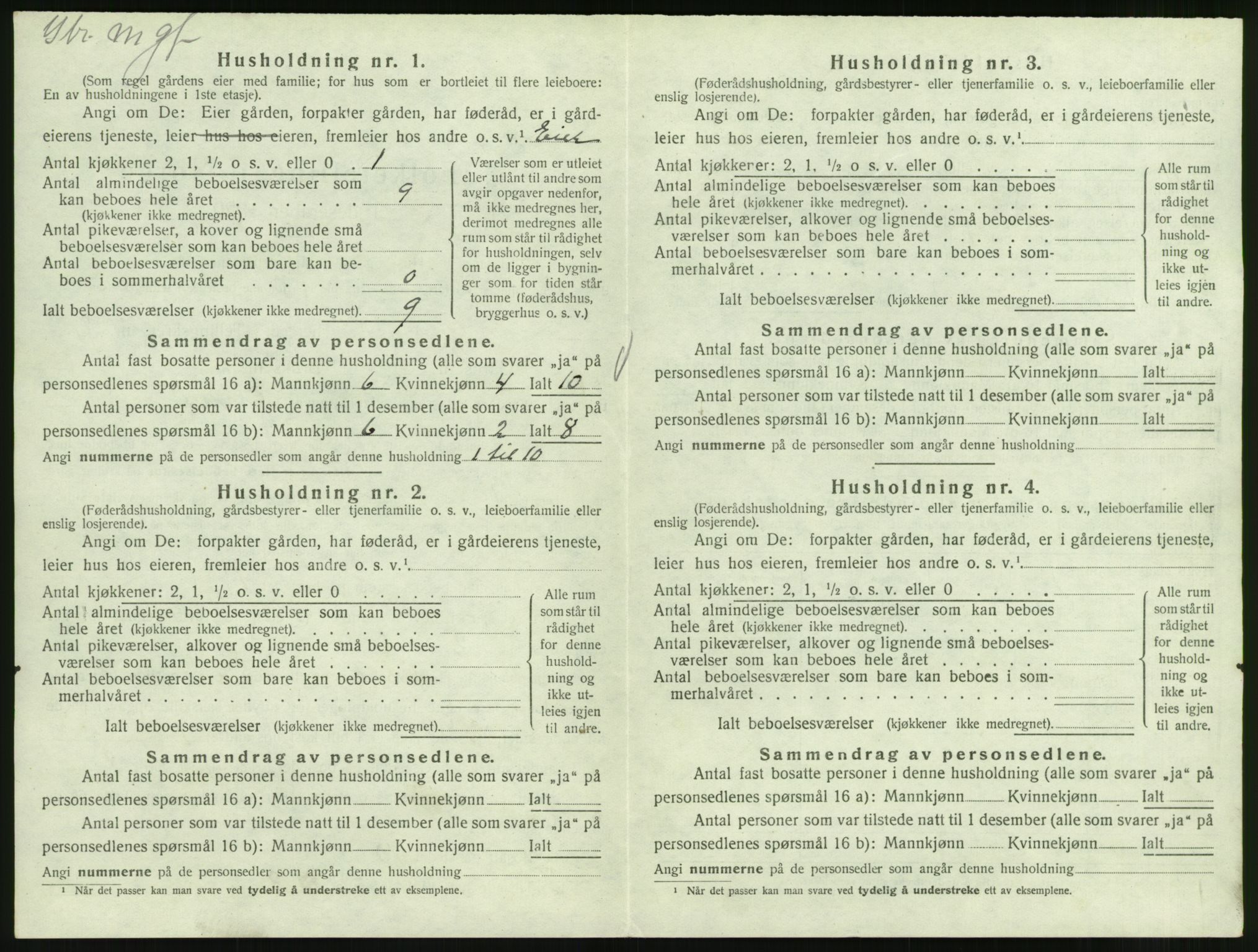 SAT, Folketelling 1920 for 1557 Gjemnes herred, 1920, s. 205