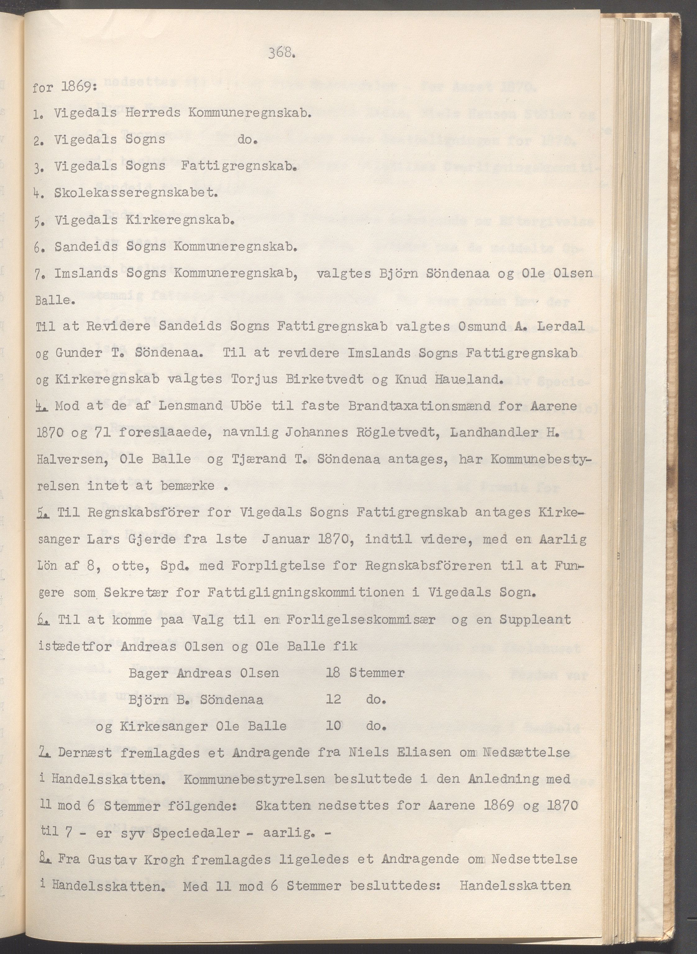 Vikedal kommune - Formannskapet, IKAR/K-100598/A/Ac/L0002: Avskrift av møtebok, 1862-1874, s. 368