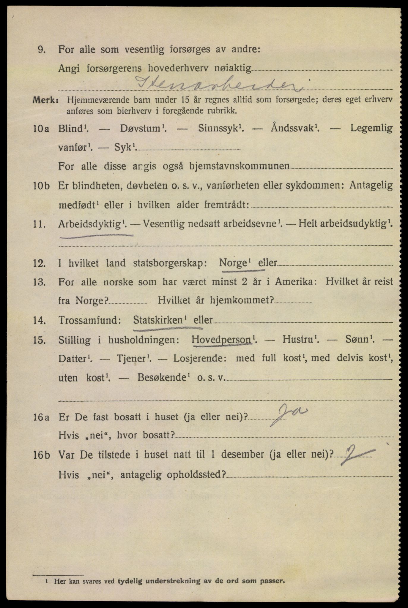 SAKO, Folketelling 1920 for 0801 Kragerø kjøpstad, 1920, s. 11108