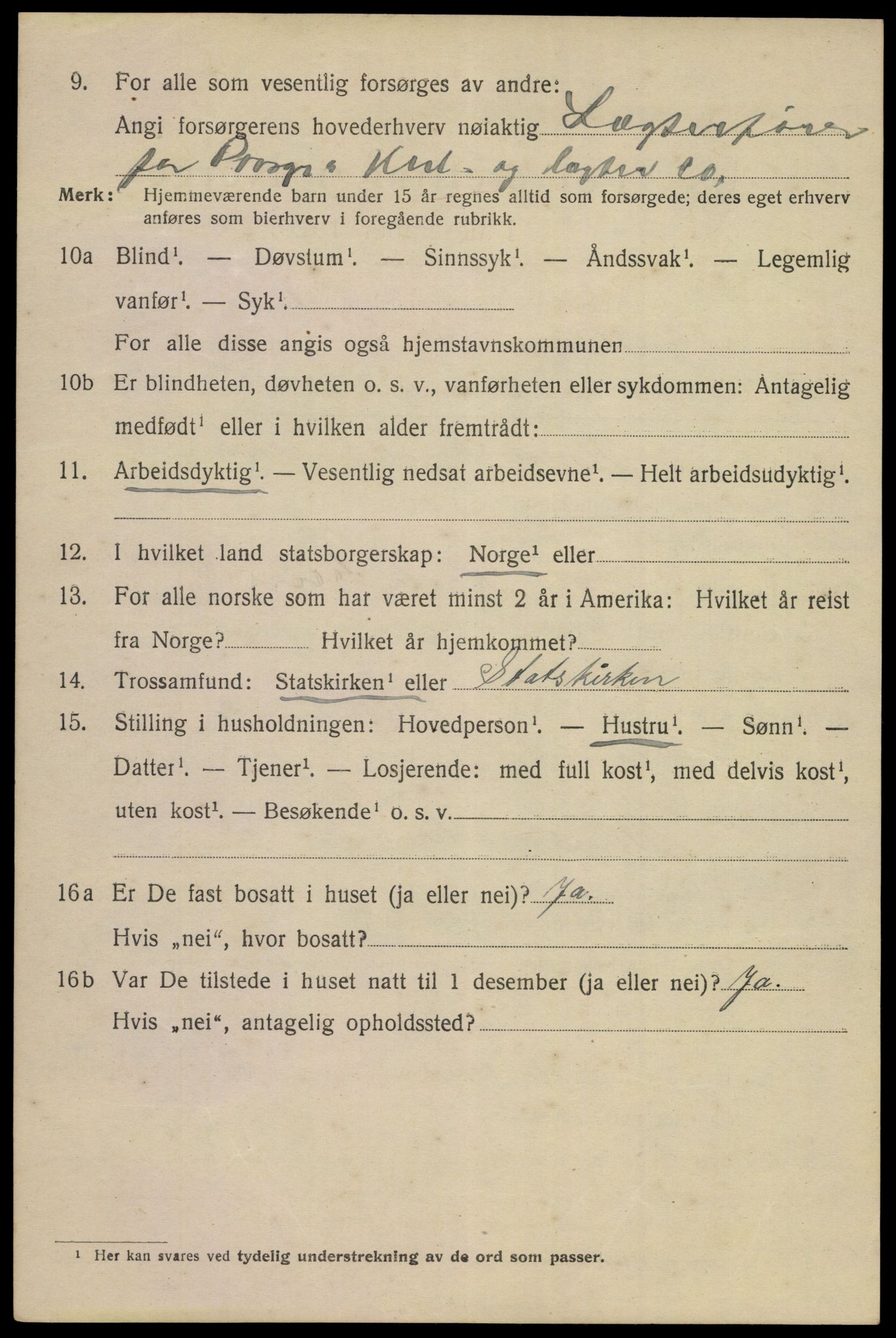 SAKO, Folketelling 1920 for 0805 Porsgrunn kjøpstad, 1920, s. 8216