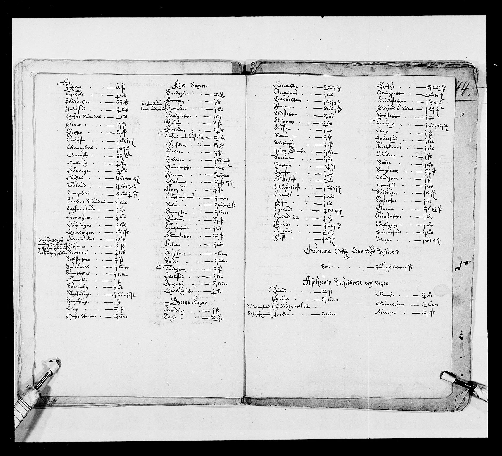 Stattholderembetet 1572-1771, RA/EA-2870/Ek/L0024/0001: Jordebøker 1633-1658: / Jordebøker for Bergenhus len, 1644, s. 47