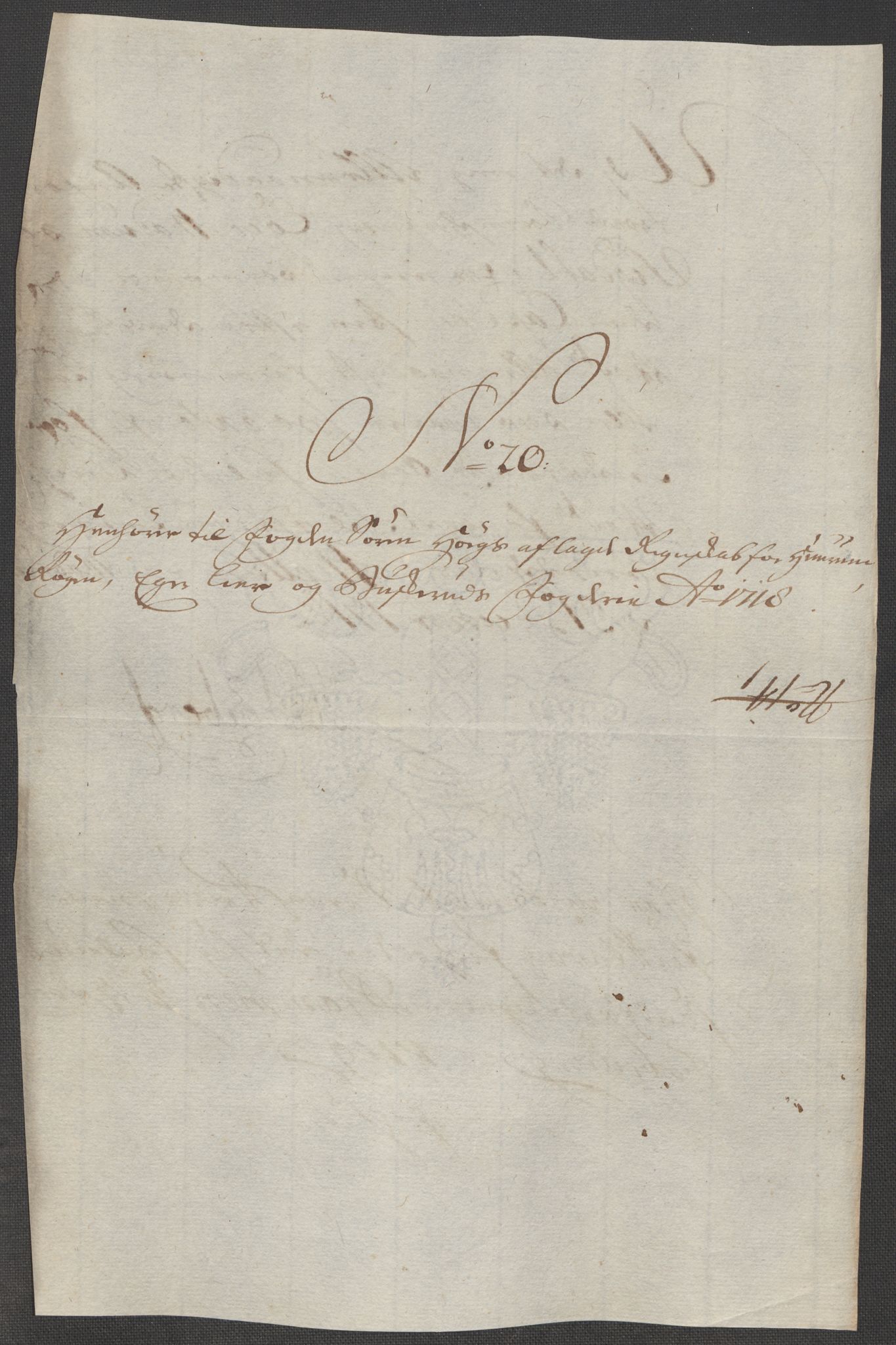 Rentekammeret inntil 1814, Reviderte regnskaper, Fogderegnskap, RA/EA-4092/R31/L1712: Fogderegnskap Hurum, Røyken, Eiker, Lier og Buskerud, 1718, s. 120