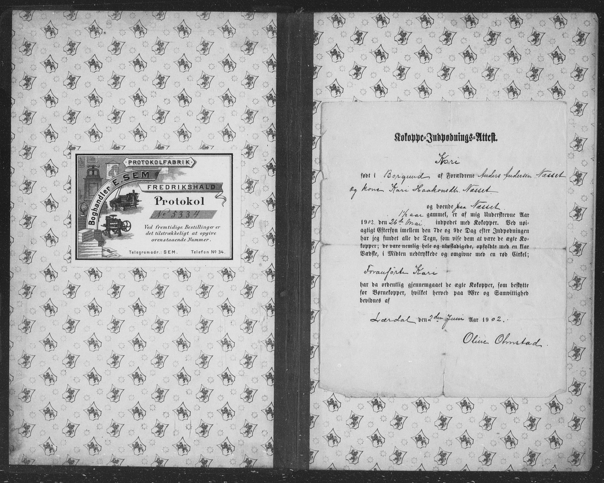 Modum kirkebøker, AV/SAKO-A-234/H/Ha/L0002: Lysningsprotokoll nr. I 2, 1904-1929