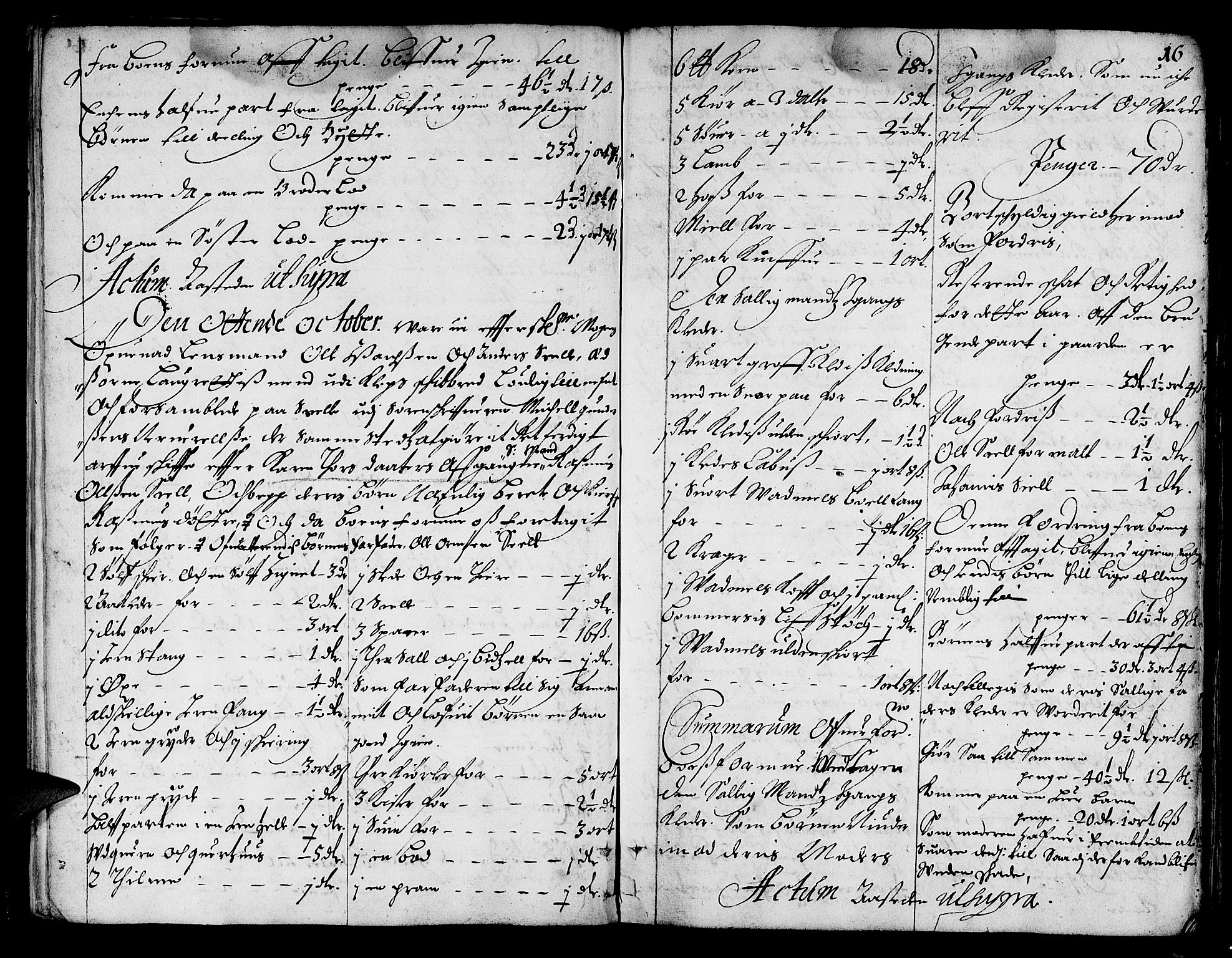 Jæren og Dalane sorenskriveri, AV/SAST-A-100306/5/50BA/L0001: SKIFTEPROTOKOLL <KORTREG>, 1666-1672, s. 15b-16a