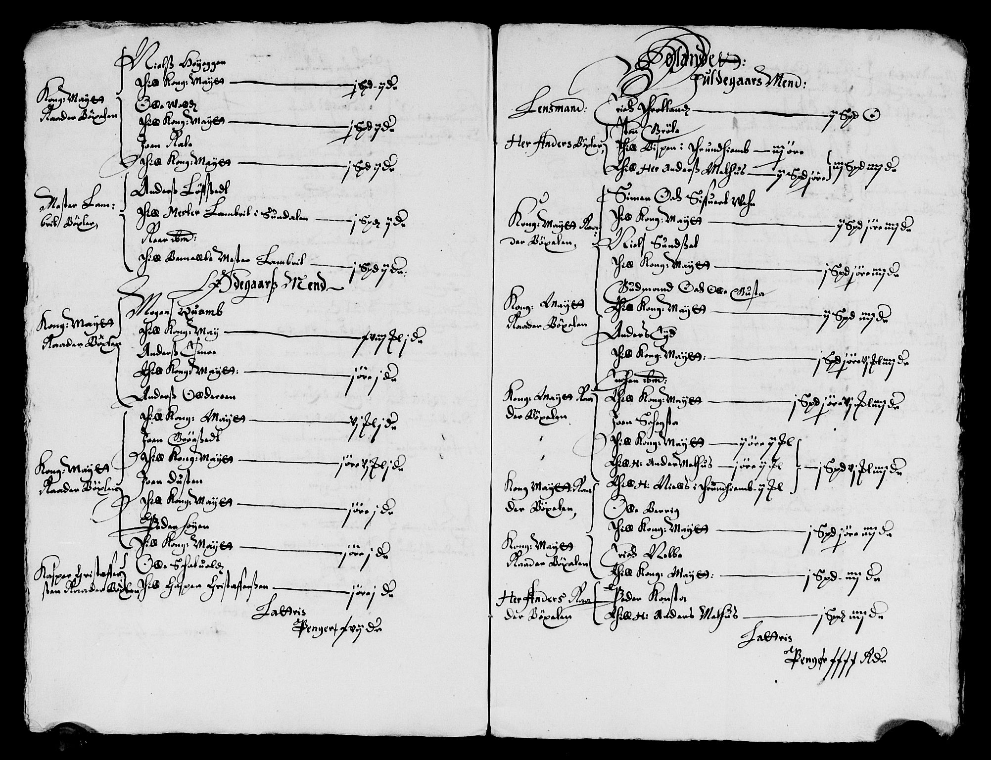 Rentekammeret inntil 1814, Reviderte regnskaper, Lensregnskaper, AV/RA-EA-5023/R/Rb/Rbw/L0097: Trondheim len, 1649