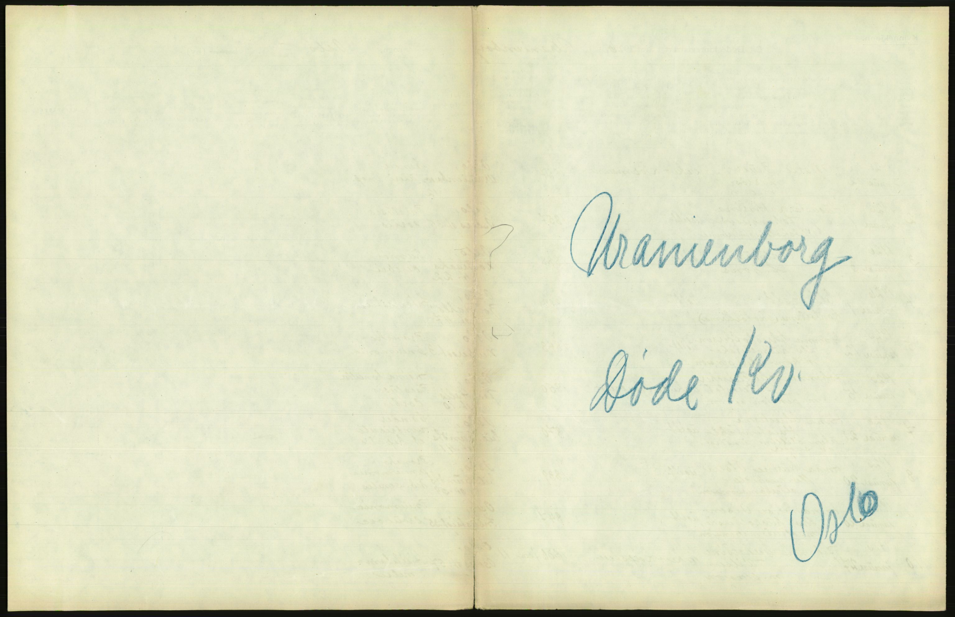 Statistisk sentralbyrå, Sosiodemografiske emner, Befolkning, AV/RA-S-2228/D/Df/Dfc/Dfcf/L0010: Oslo: Døde kvinner, dødfødte, 1926, s. 133