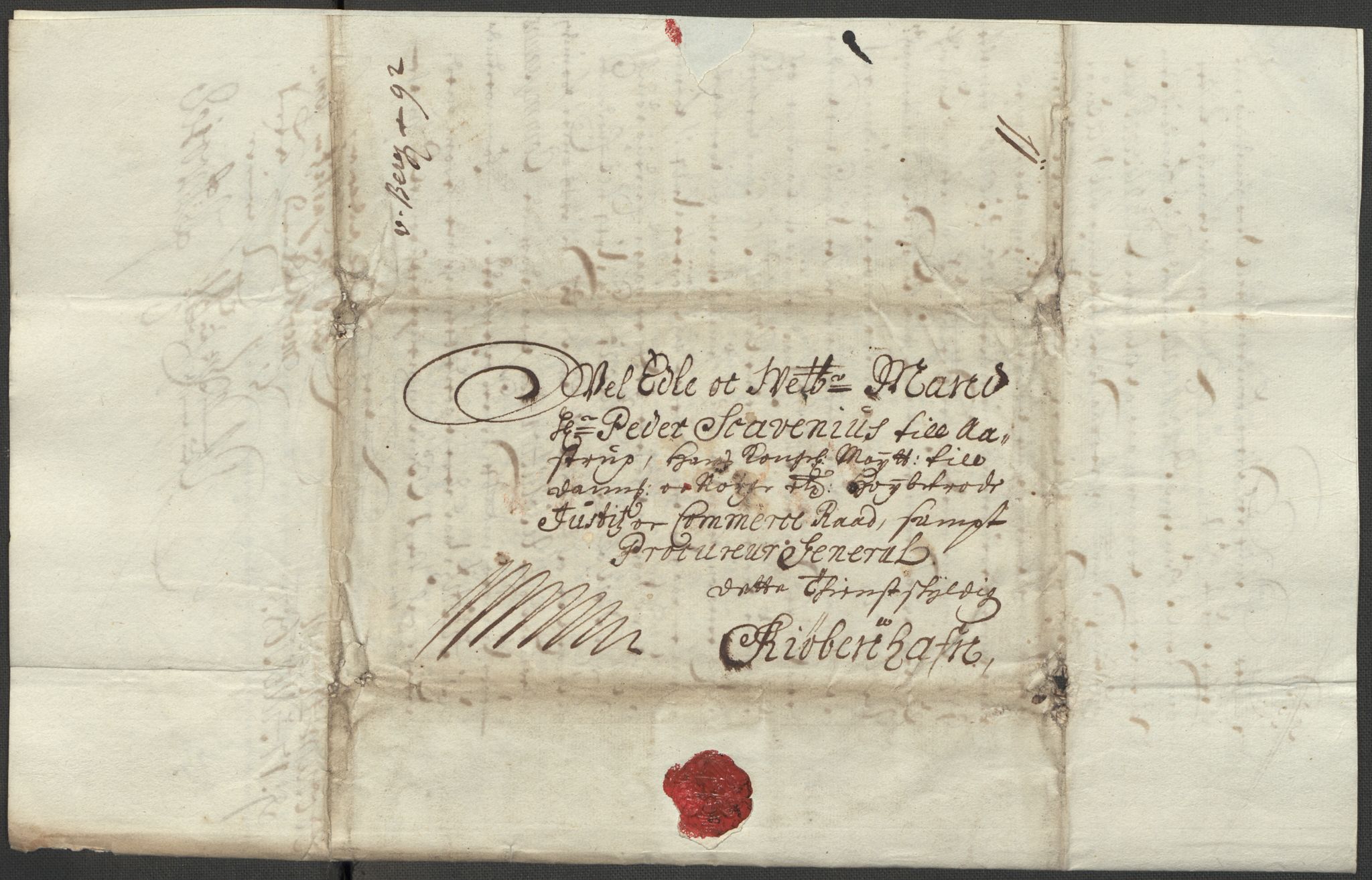 Rentekammeret inntil 1814, Realistisk ordnet avdeling, AV/RA-EA-4070/Fb/L0015: Dokumenter om Raundalen allmenning i Voss. Claus Miltzows sak, 1684, s. 175