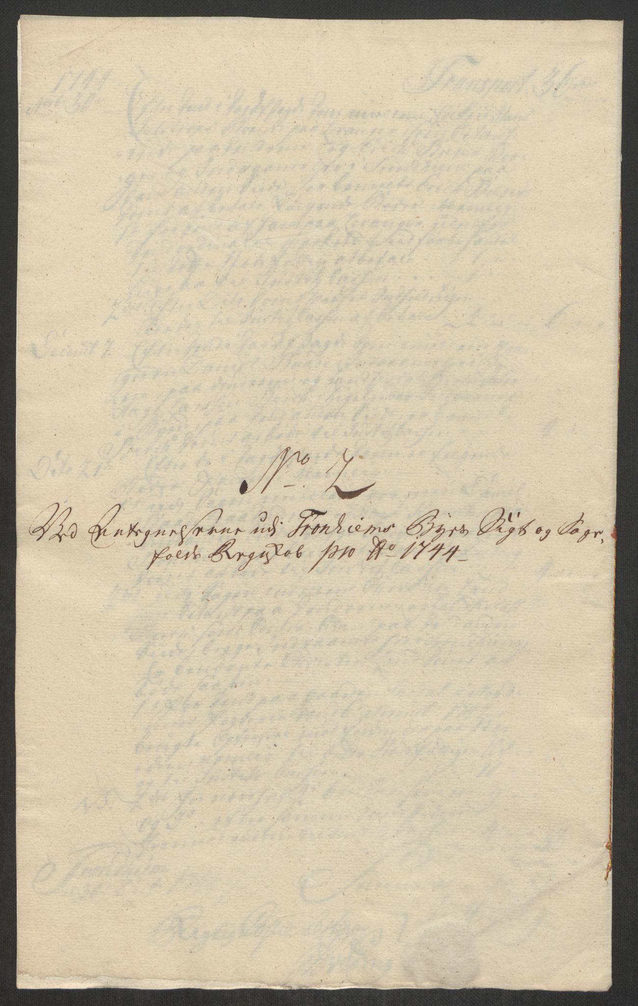 Rentekammeret inntil 1814, Reviderte regnskaper, Byregnskaper, RA/EA-4066/R/Rs/L0541: [S22] Sikt og sakefall, 1743-1746, s. 194