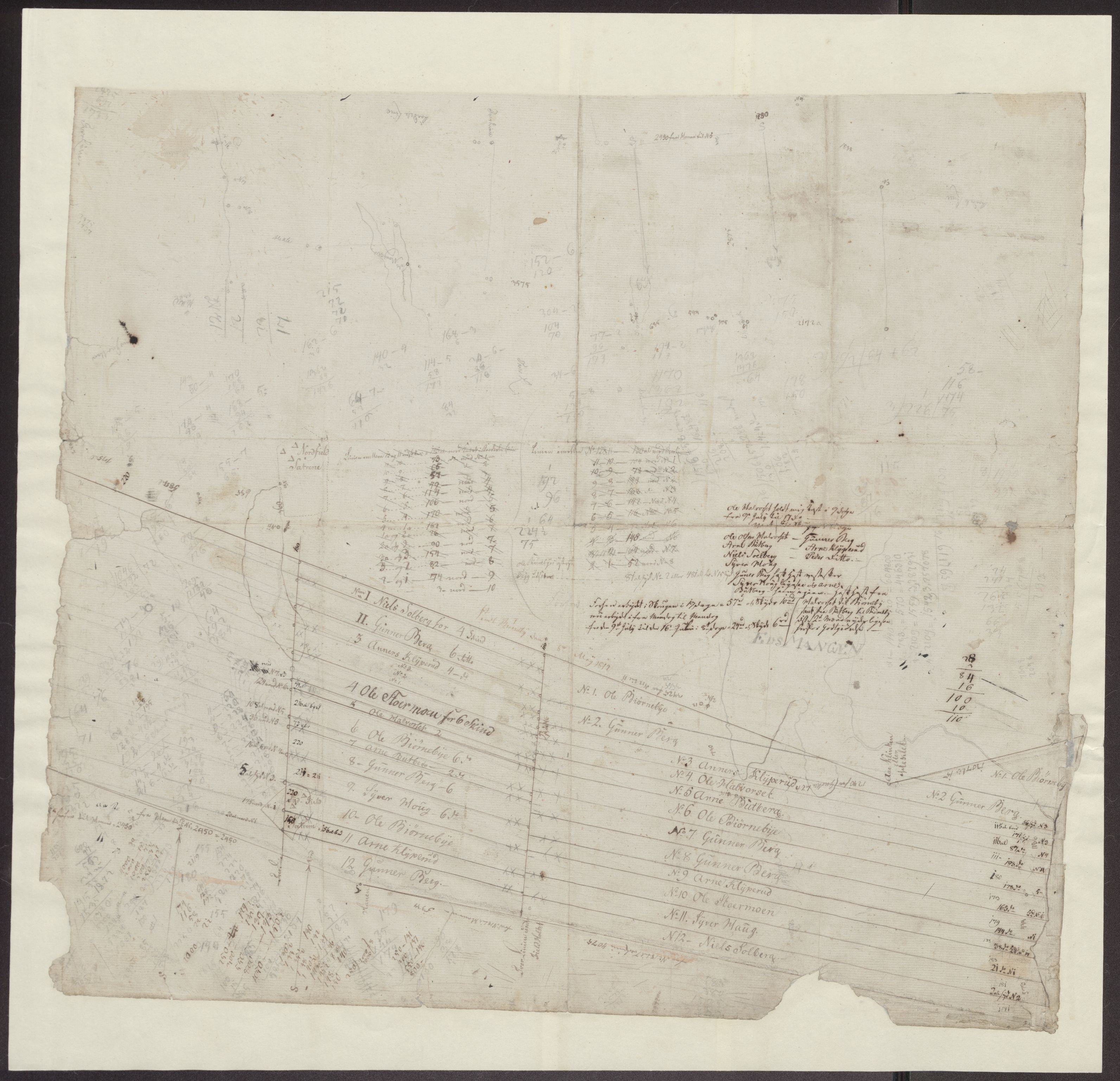 Kartsamlingen - Statsarkivet i Hamar, AV/SAH-KART-001/F/Fa/L0001: Kart, 1629-1992, s. 283