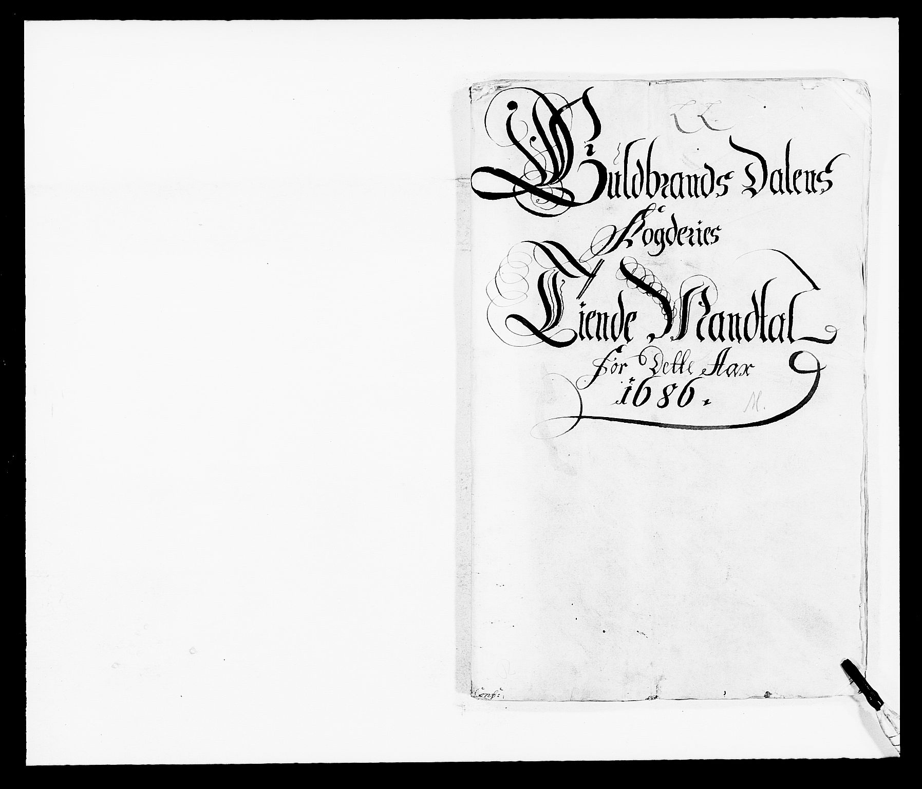 Rentekammeret inntil 1814, Reviderte regnskaper, Fogderegnskap, AV/RA-EA-4092/R17/L1161: Fogderegnskap Gudbrandsdal, 1682-1689, s. 4
