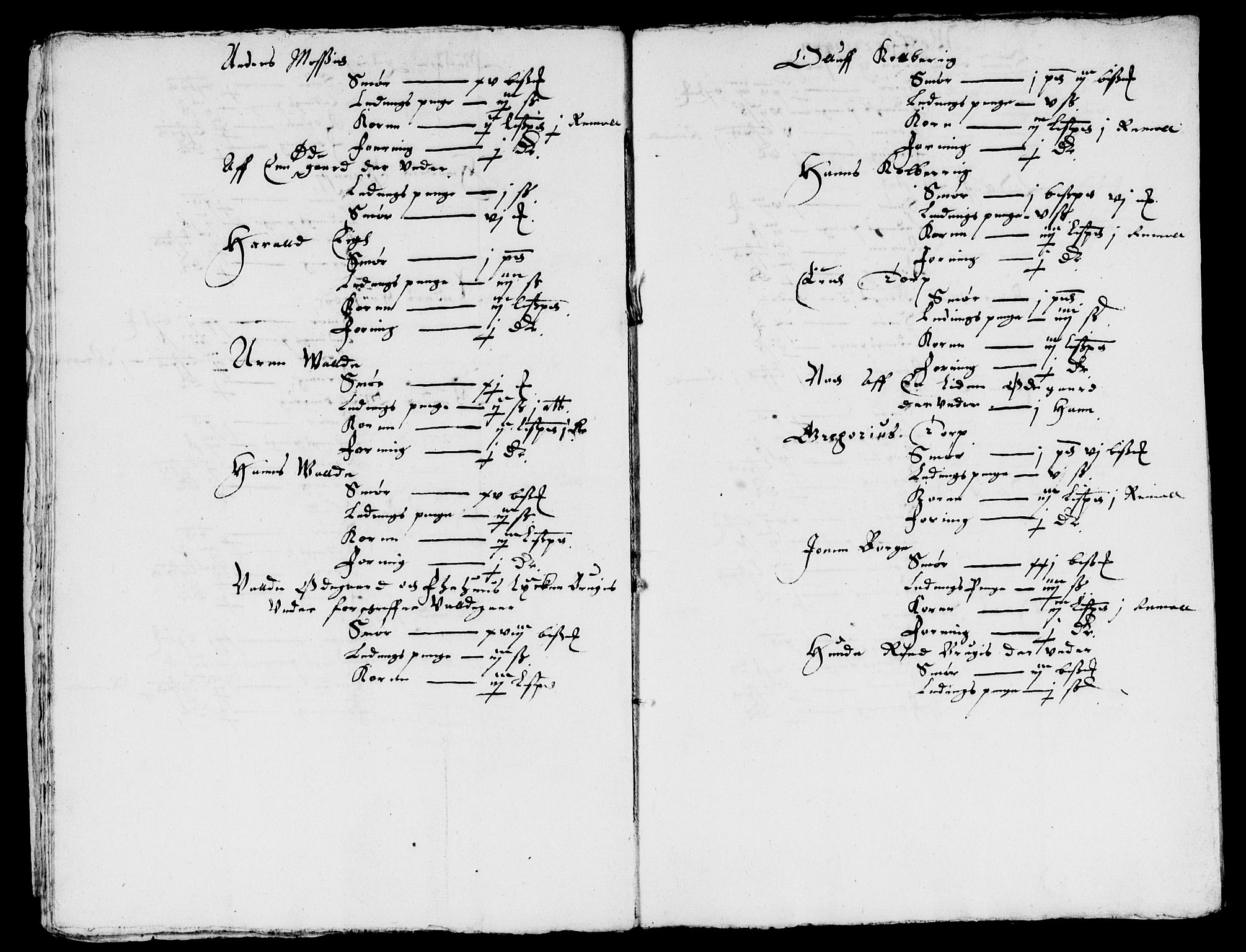 Rentekammeret inntil 1814, Reviderte regnskaper, Lensregnskaper, AV/RA-EA-5023/R/Rb/Rbe/L0002: Onsøy len, 1615-1650