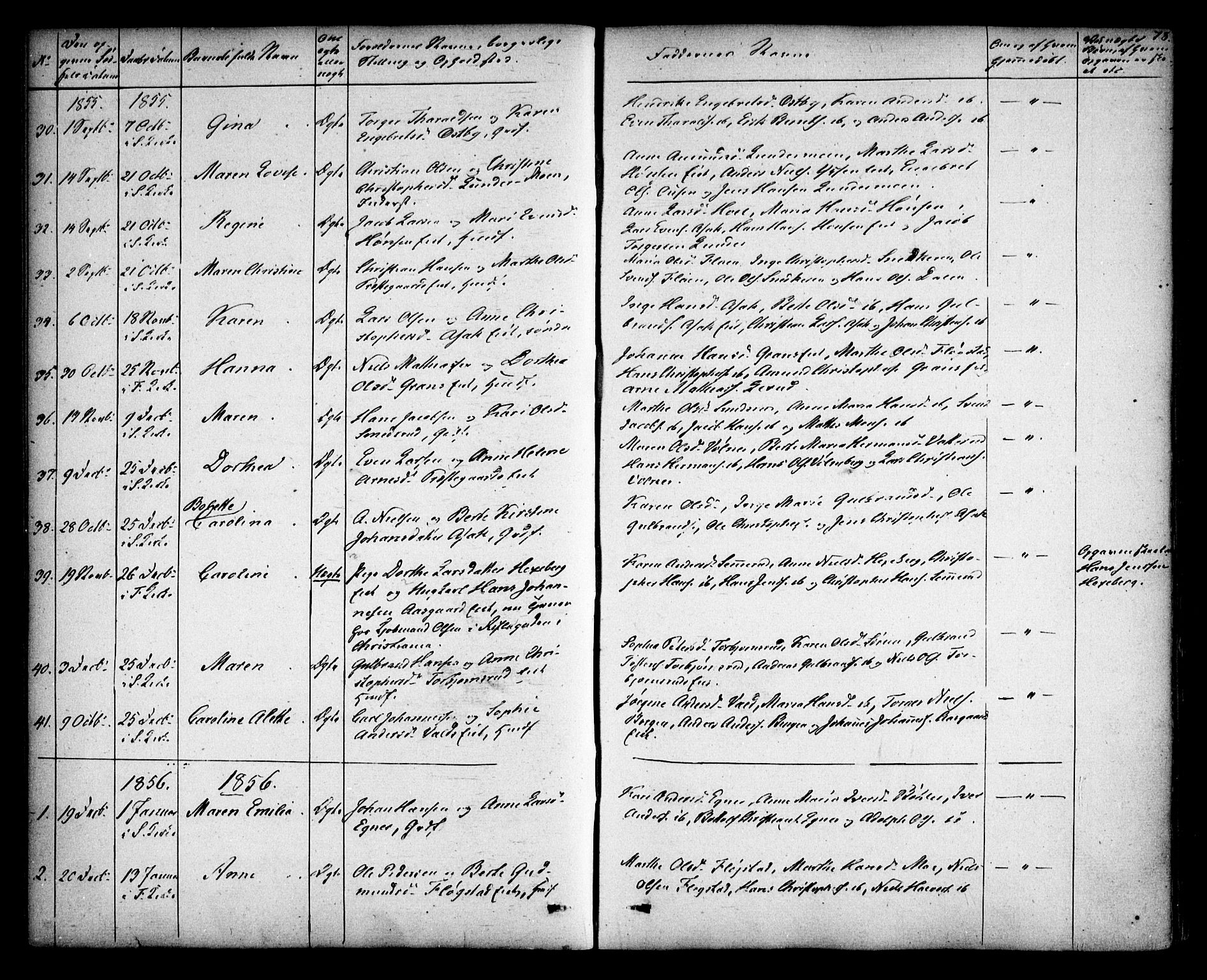 Sørum prestekontor Kirkebøker, AV/SAO-A-10303/F/Fa/L0005: Ministerialbok nr. I 5, 1846-1863, s. 78