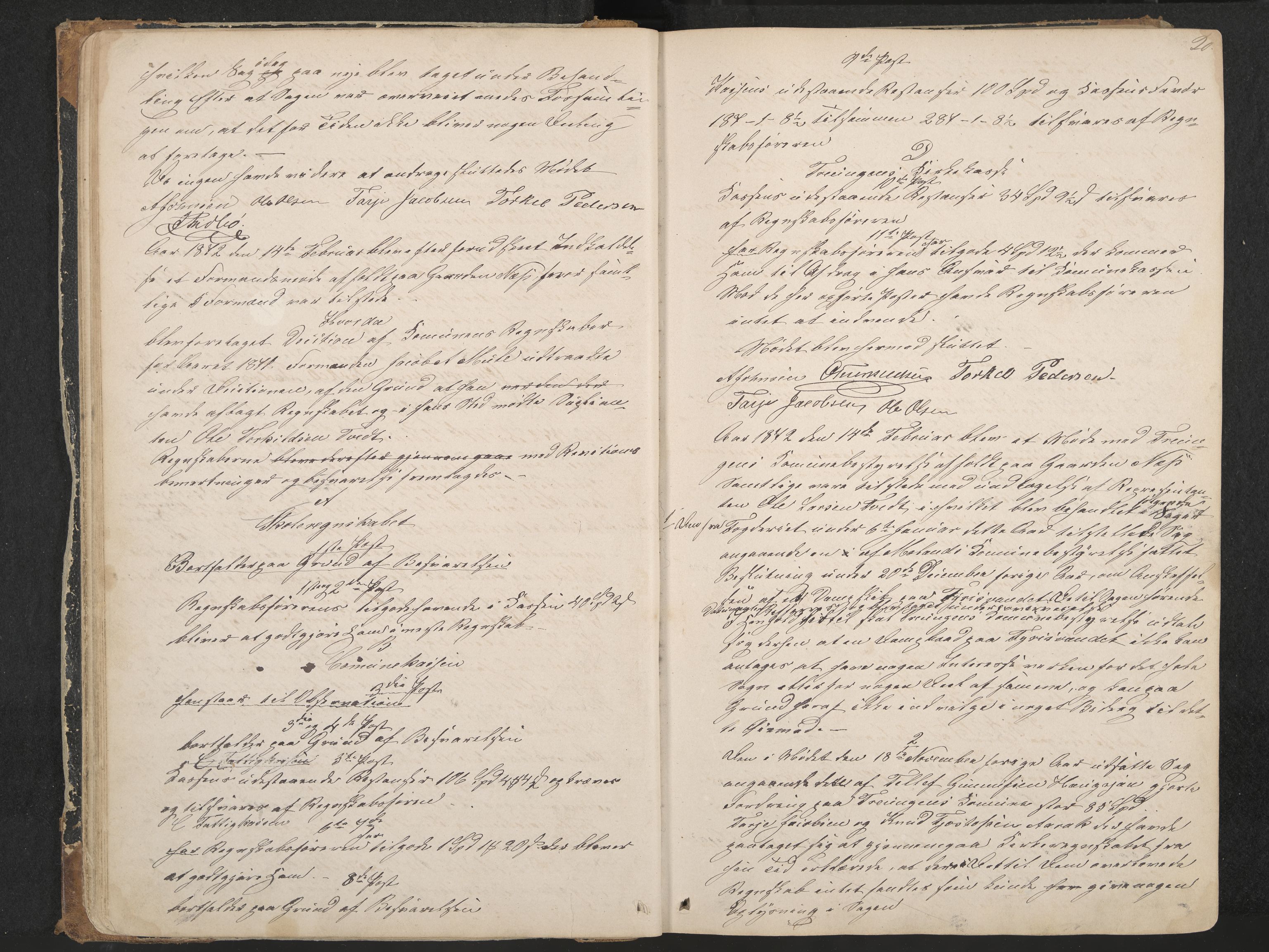 Nissedal formannskap og sentraladministrasjon, IKAK/0830021-1/A/L0002: Møtebok, 1870-1892, s. 20