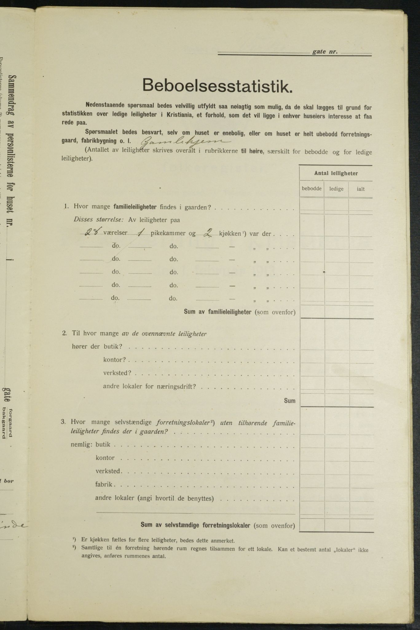 OBA, Kommunal folketelling 1.2.1913 for Kristiania, 1913, s. 121802