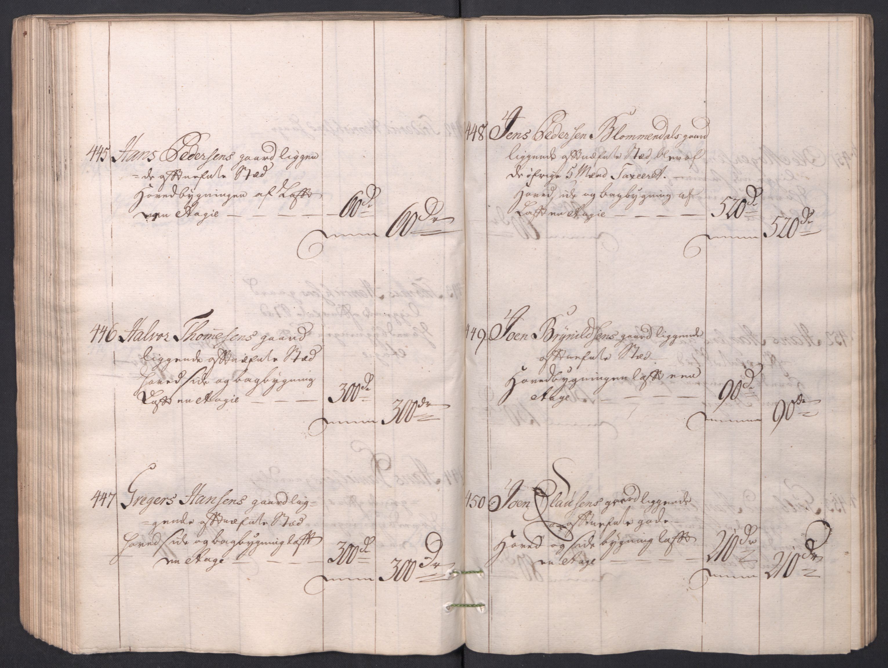 Kristiania stiftamt, AV/SAO-A-10386/I/Ia/L0001/0002: Branntakster / Christiania, 1766-1767