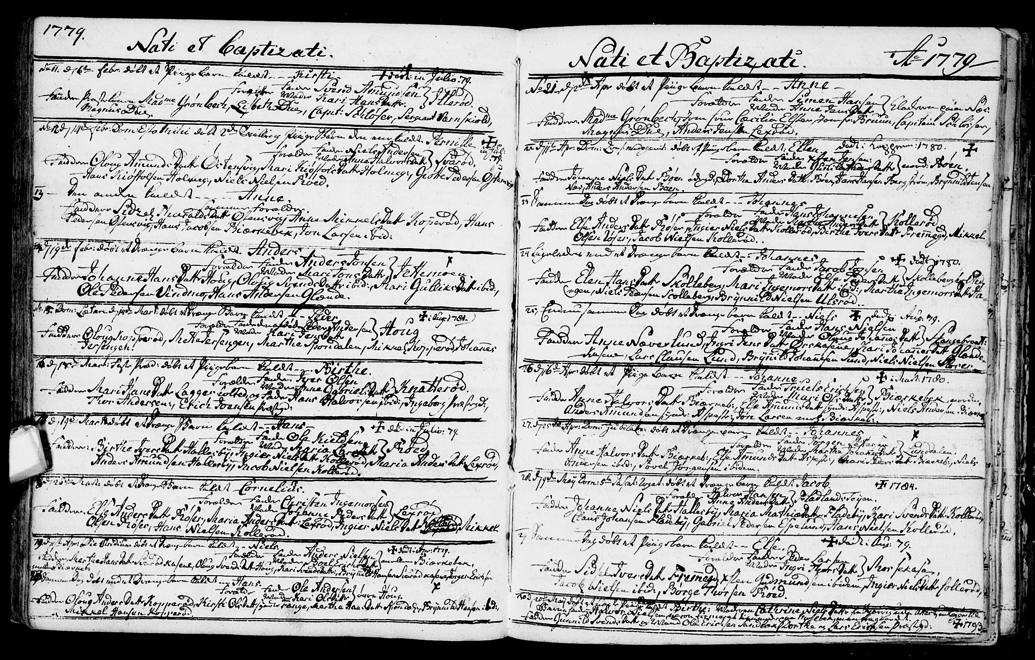 Aremark prestekontor Kirkebøker, AV/SAO-A-10899/F/Fa/L0002: Ministerialbok nr. I 2, 1745-1795