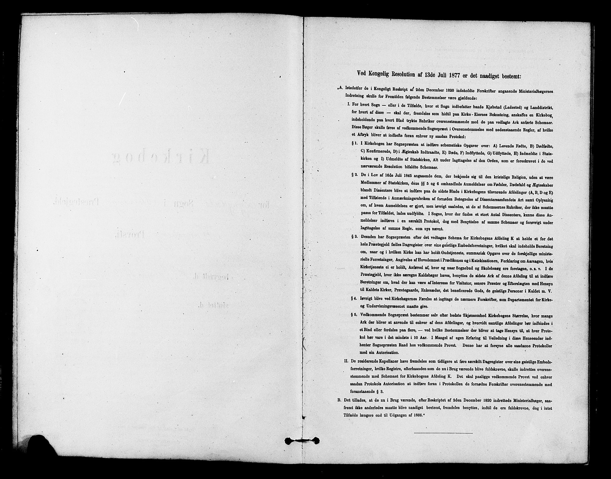 Flesberg kirkebøker, SAKO/A-18/F/Fc/L0001: Ministerialbok nr. III 1, 1879-1905