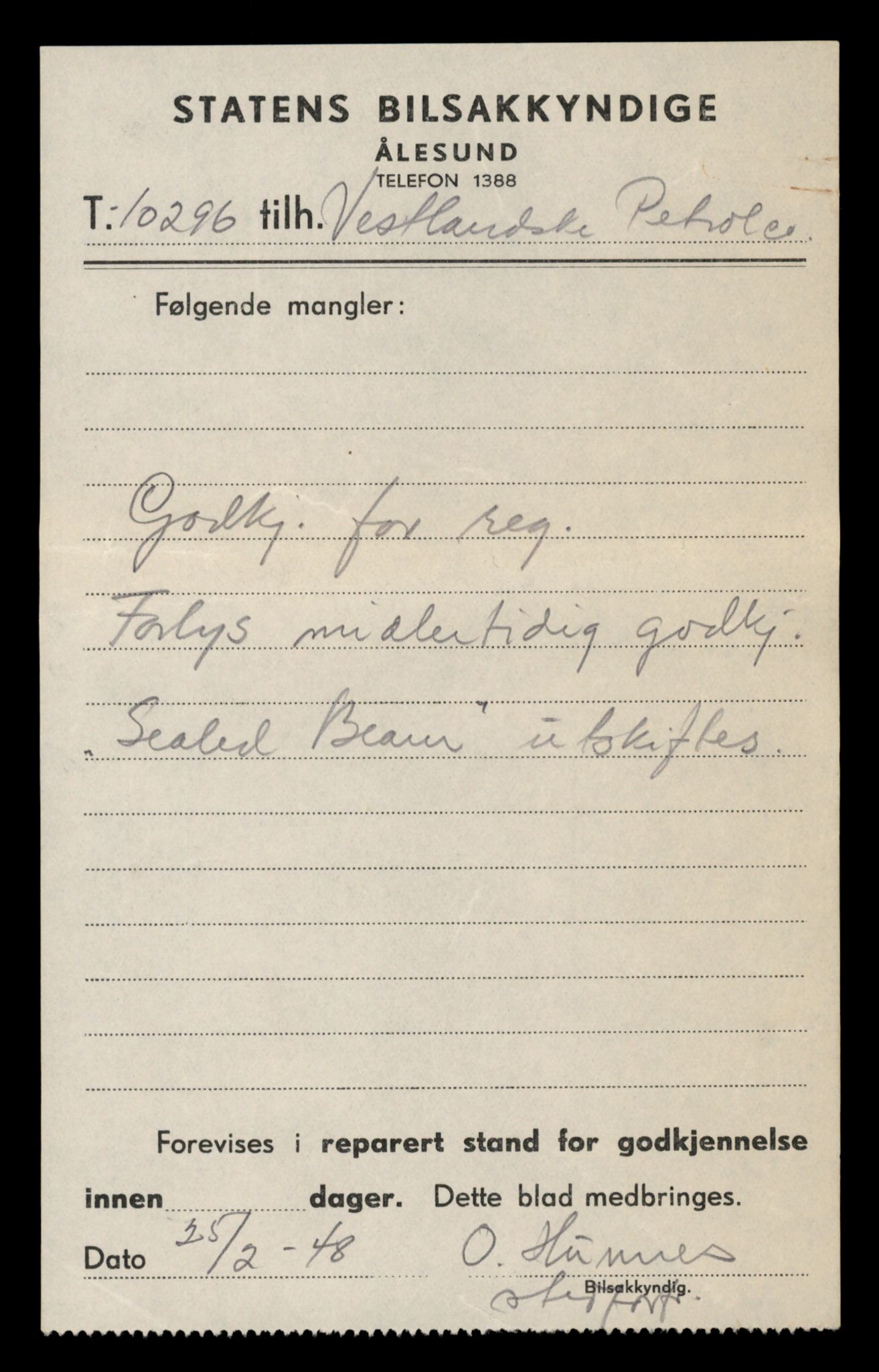 Møre og Romsdal vegkontor - Ålesund trafikkstasjon, AV/SAT-A-4099/F/Fe/L0035: Registreringskort for kjøretøy T 12653 - T 12829, 1927-1998, s. 1132