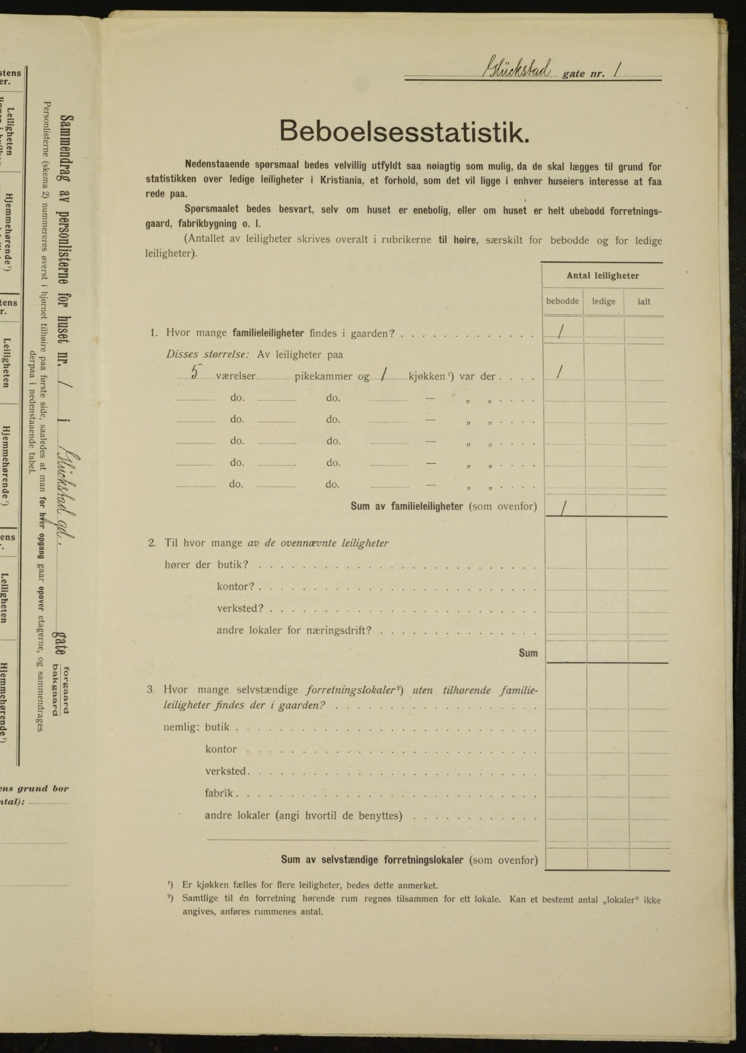 OBA, Kommunal folketelling 1.2.1912 for Kristiania, 1912, s. 29176
