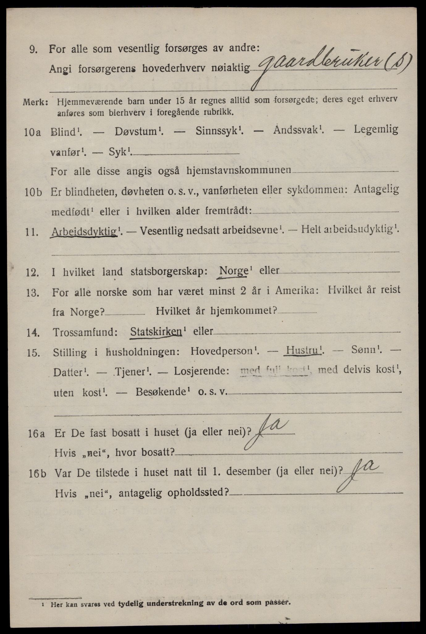 SAKO, Folketelling 1920 for 0832 Mo herred, 1920, s. 2021