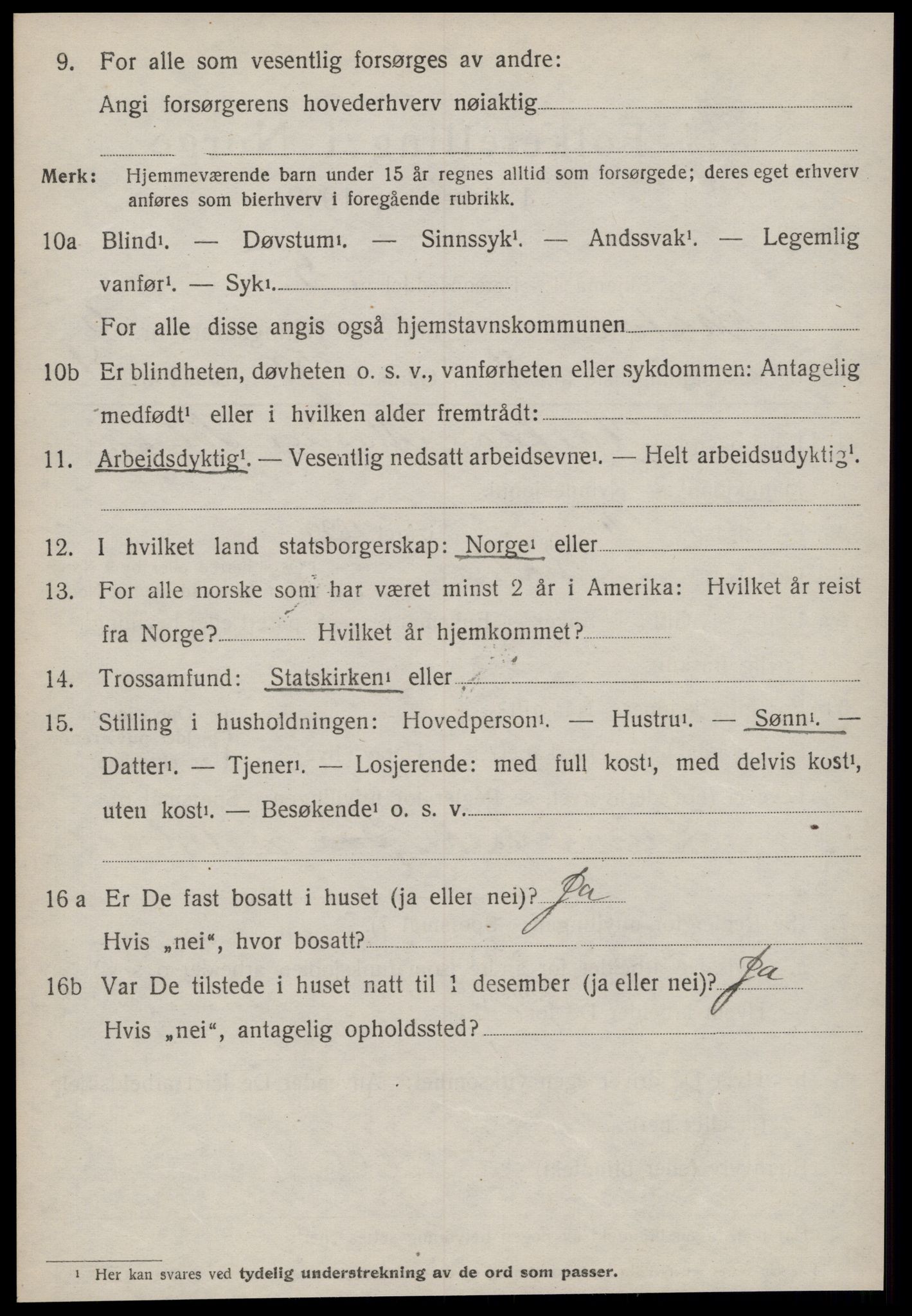 SAT, Folketelling 1920 for 1574 Brattvær herred, 1920, s. 2447