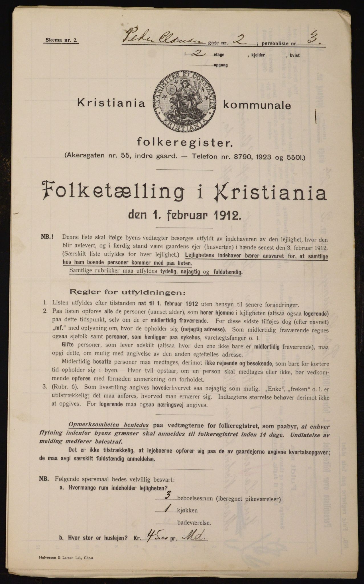 OBA, Kommunal folketelling 1.2.1912 for Kristiania, 1912, s. 79351
