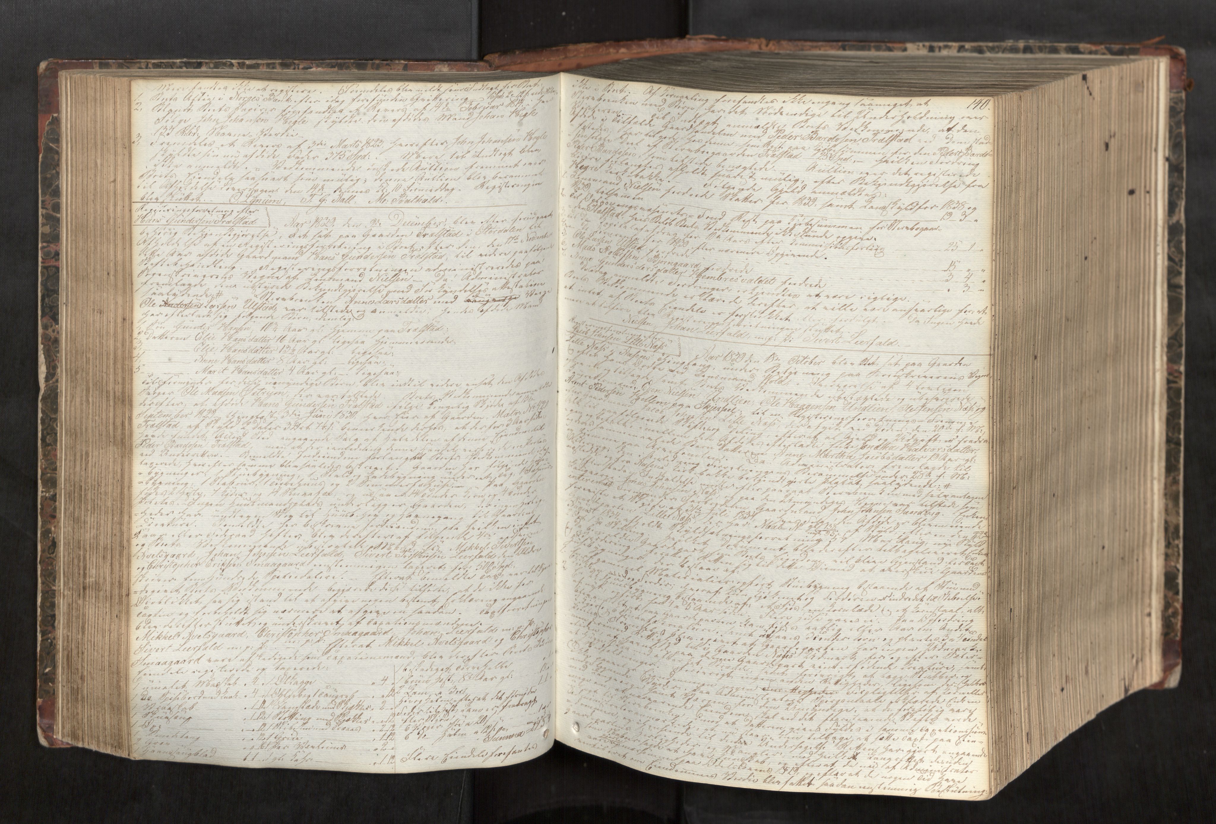 Stjør- og Verdal sorenskriveri, AV/SAT-A-4167/1/3/3Ca/L0002: Skifteregistreringsprotokoll, 1837-1849, s. 140