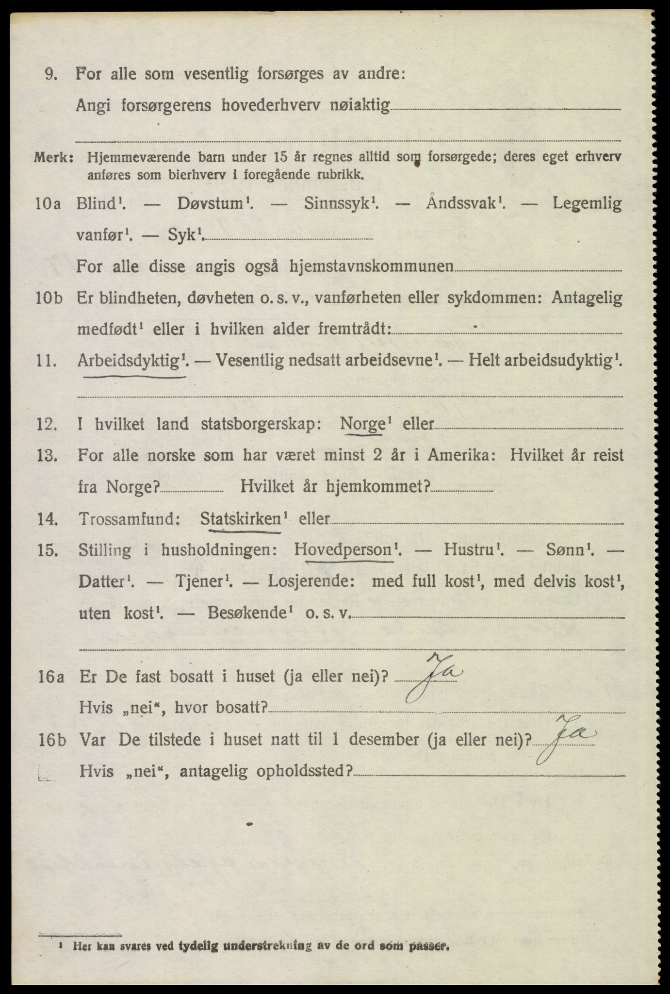 SAH, Folketelling 1920 for 0428 Trysil herred, 1920, s. 10624