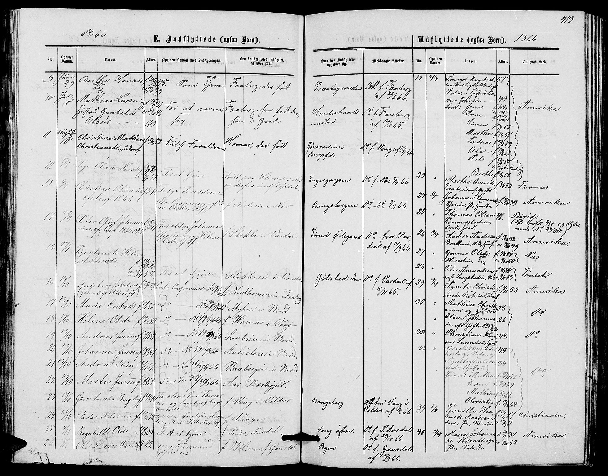Ringsaker prestekontor, AV/SAH-PREST-014/L/La/L0007: Klokkerbok nr. 7, 1861-1869, s. 413