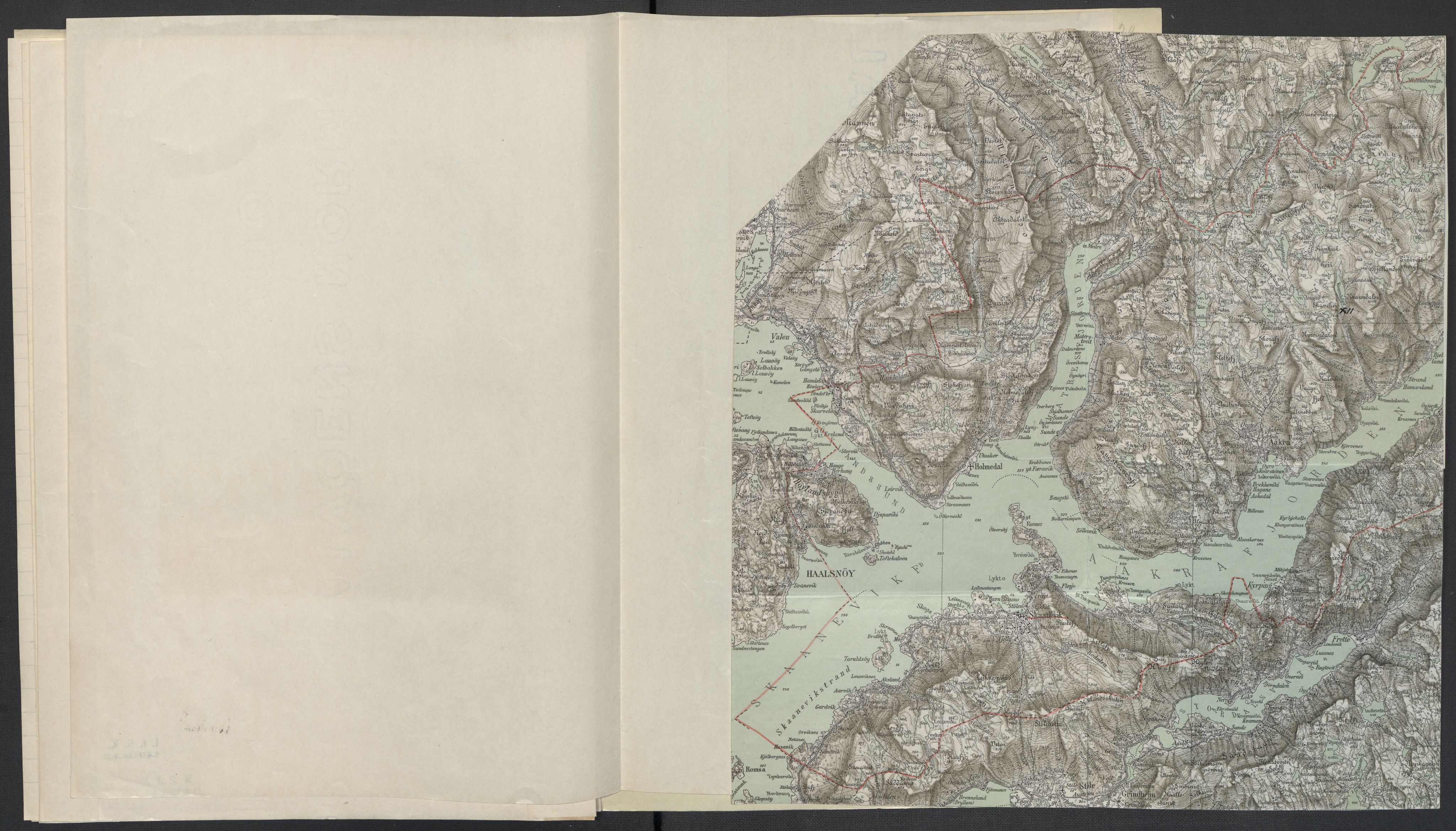 Instituttet for sammenlignende kulturforskning, AV/RA-PA-0424/F/Fc/L0009/0003: Eske B9: / Hordaland (perm XXIV), 1933-1938