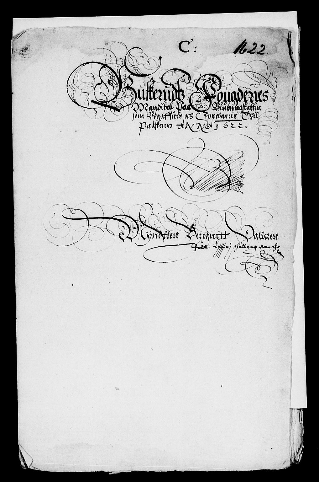 Rentekammeret inntil 1814, Reviderte regnskaper, Lensregnskaper, AV/RA-EA-5023/R/Rb/Rba/L0063: Akershus len, 1622