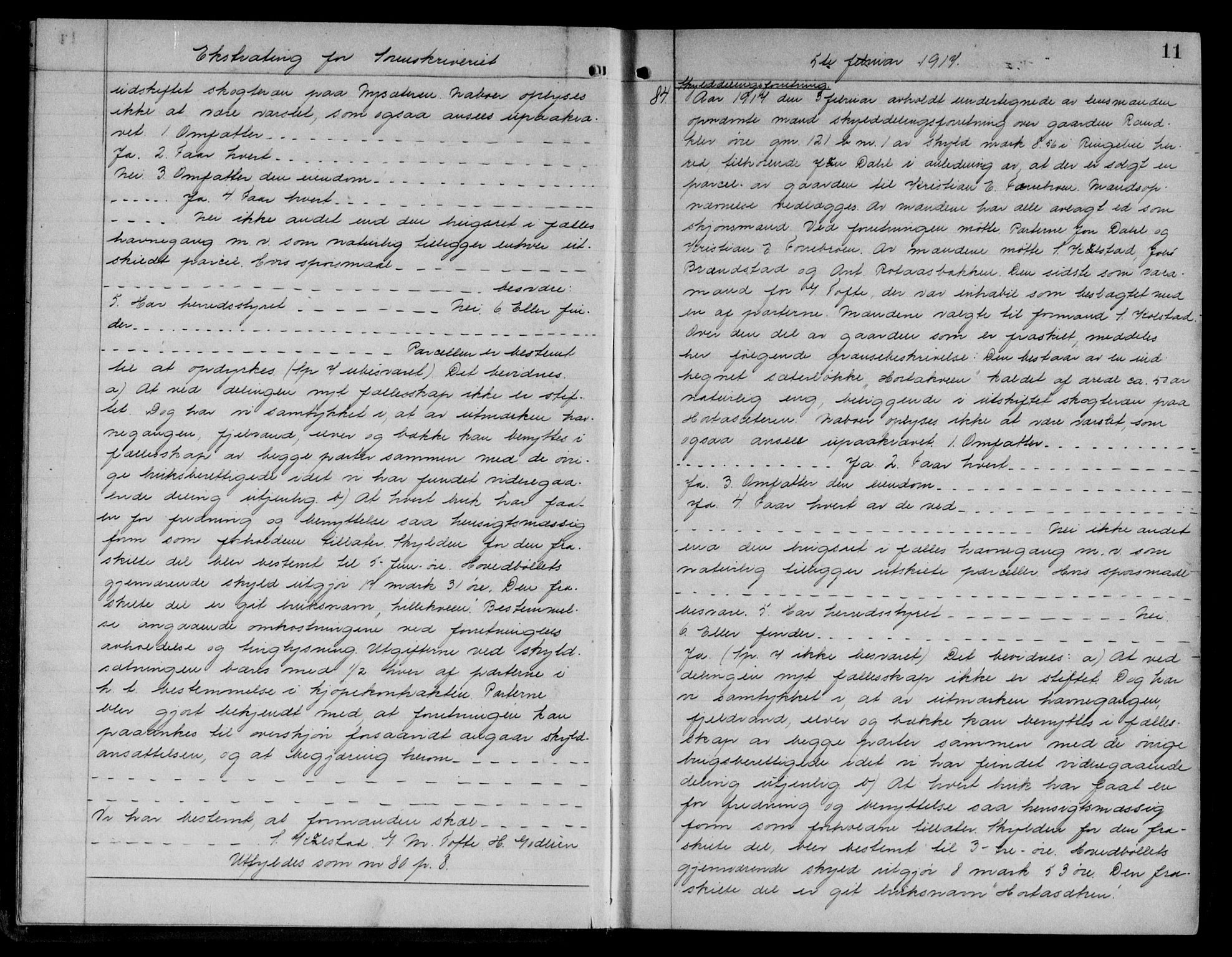 Sør-Gudbrandsdal tingrett, AV/SAH-TING-004/H/Hb/Hbb/L0005: Pantebok nr. II 5, 1917-1918, s. 11