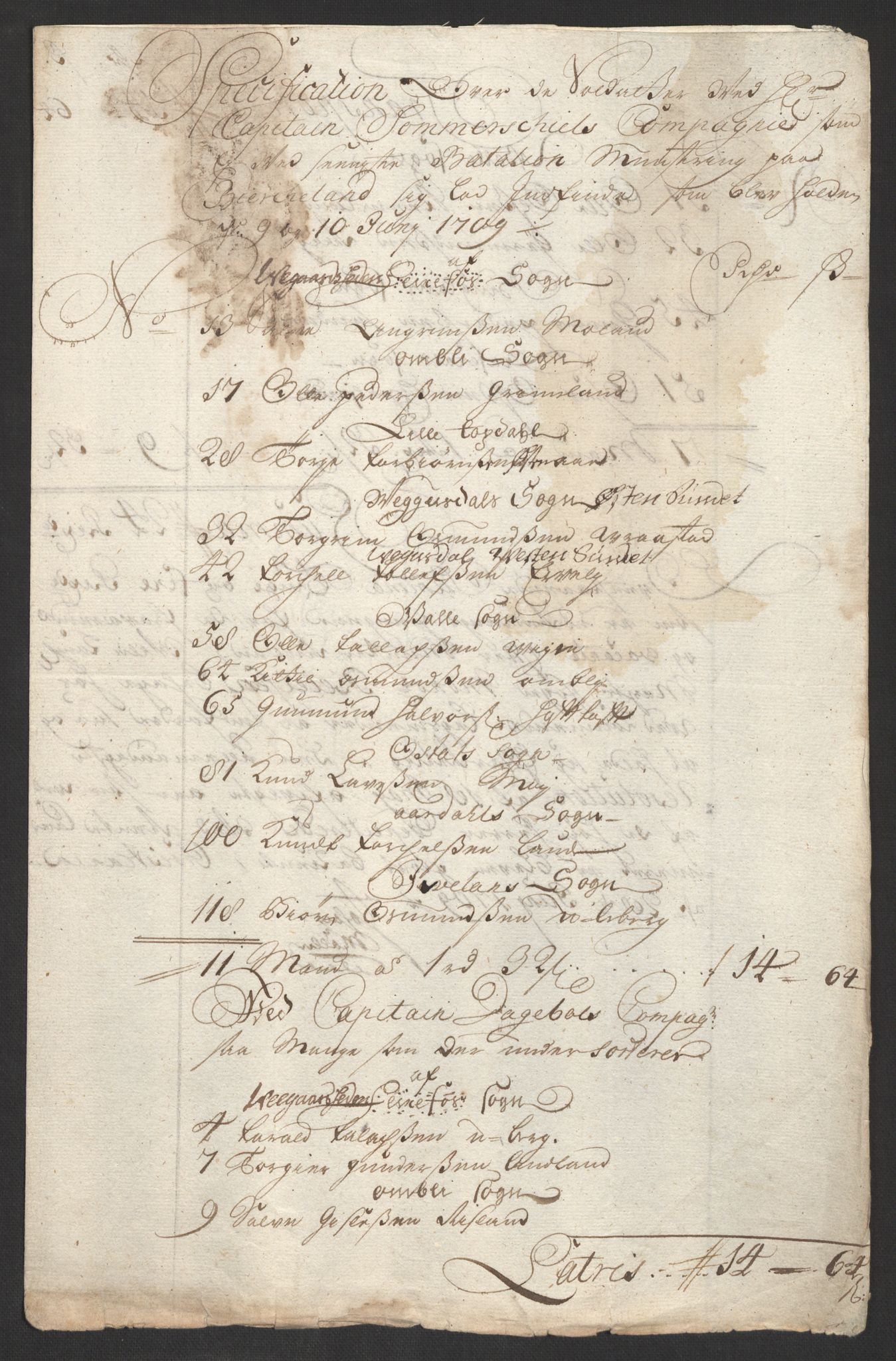 Rentekammeret inntil 1814, Reviderte regnskaper, Fogderegnskap, AV/RA-EA-4092/R40/L2449: Fogderegnskap Råbyggelag, 1709-1711, s. 38