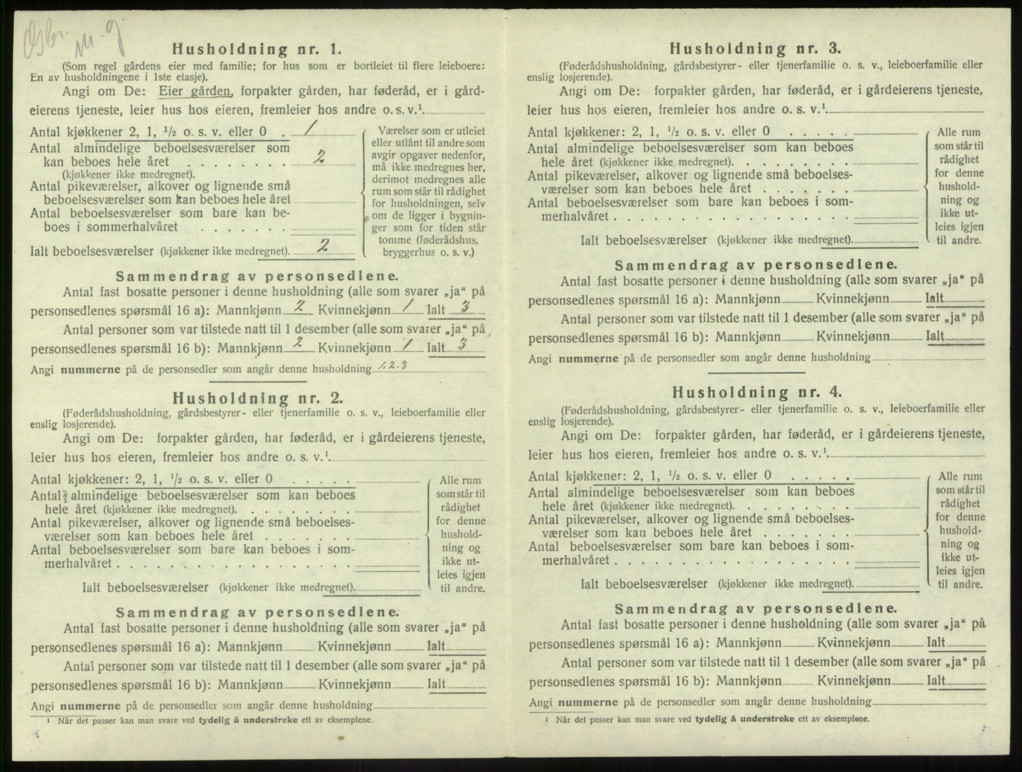 SAB, Folketelling 1920 for 1432 Førde herred, 1920, s. 761