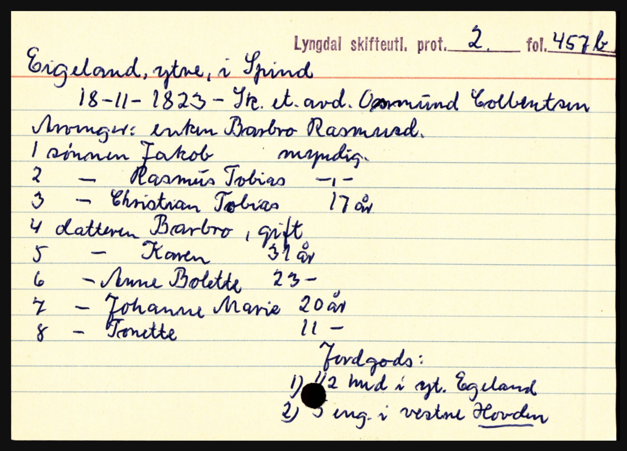 Lyngdal sorenskriveri, SAK/1221-0004/H, s. 1941