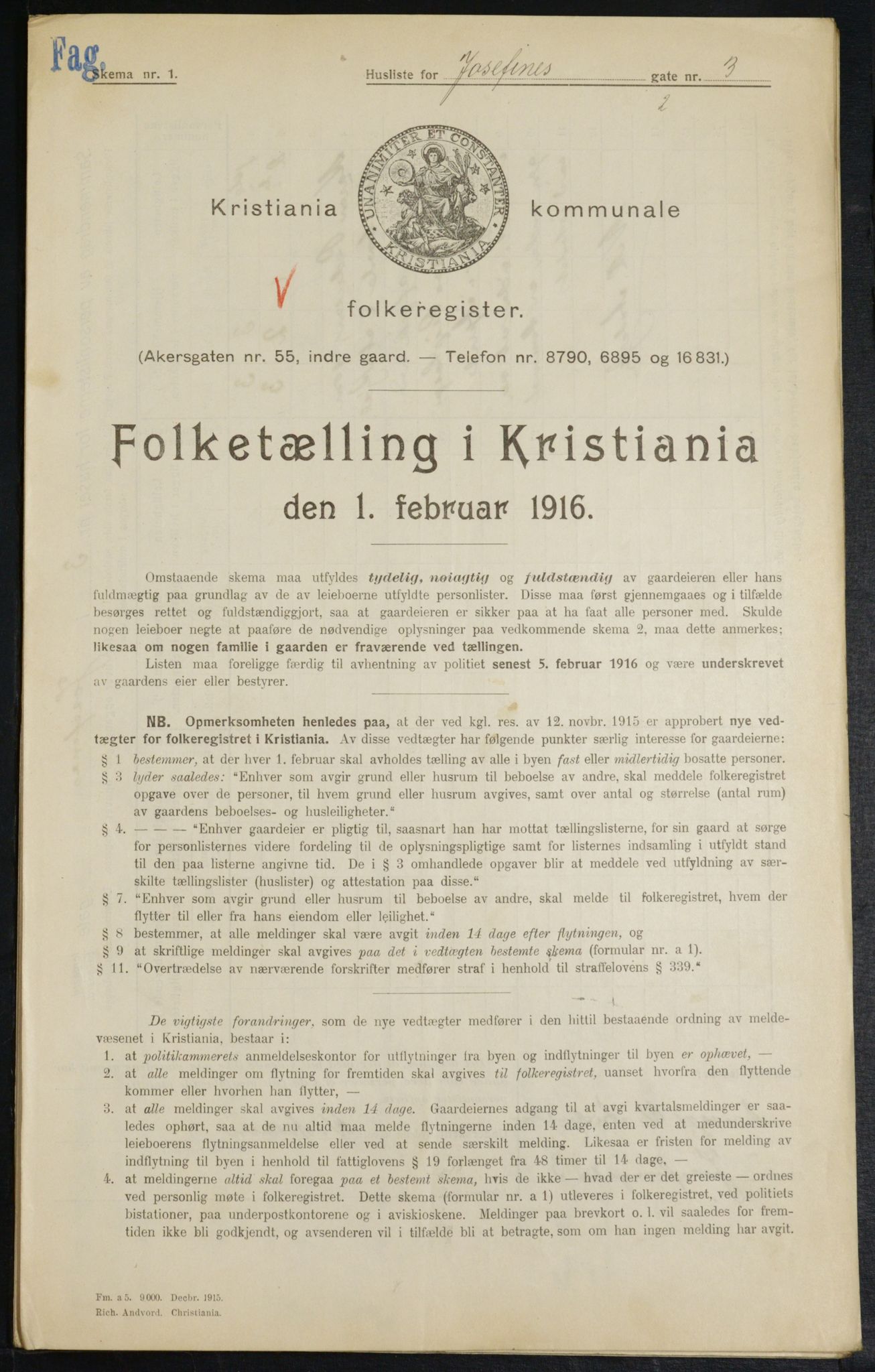 OBA, Kommunal folketelling 1.2.1916 for Kristiania, 1916, s. 48428