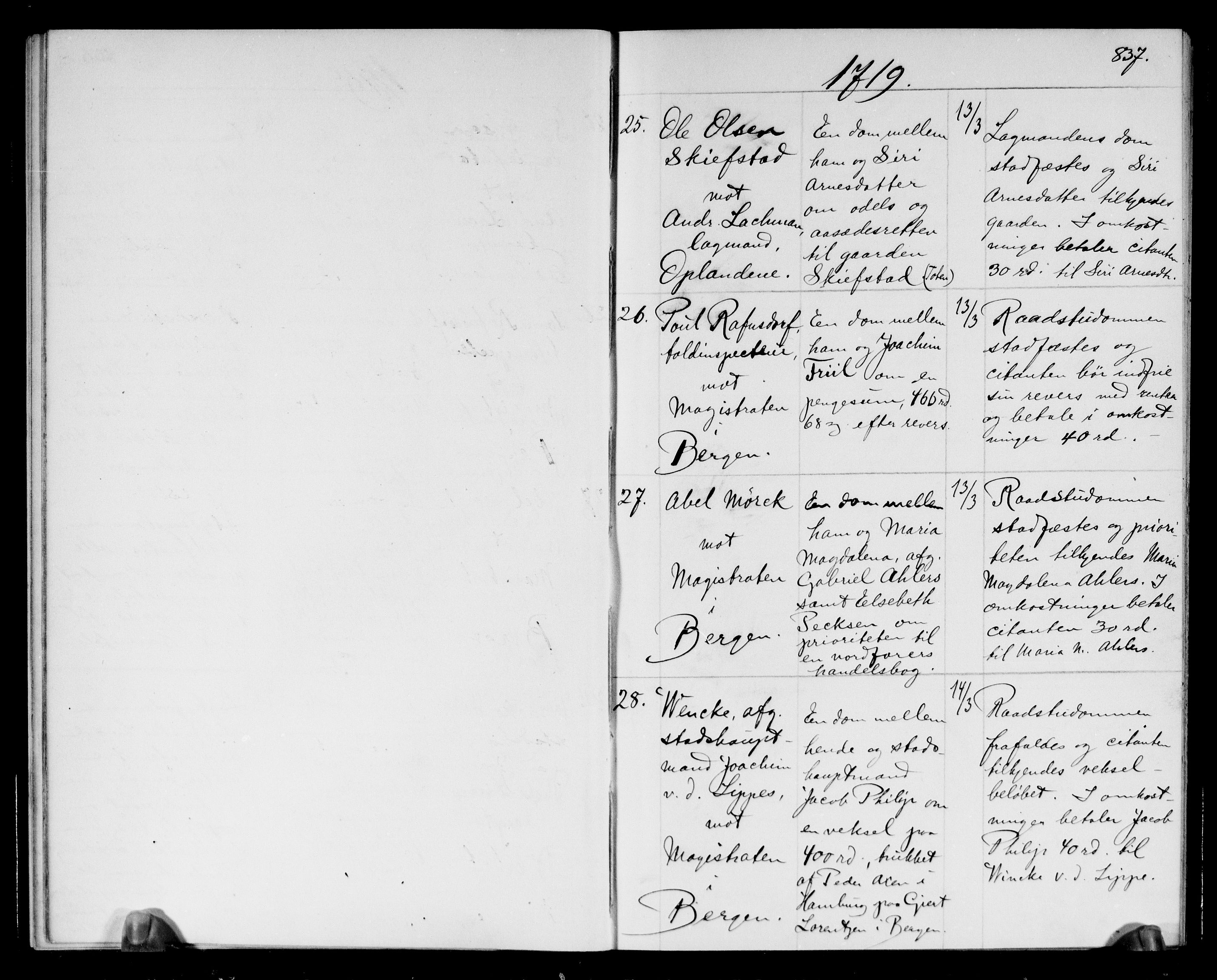 Overhoffretten 1667-1797, AV/RA-EA-2884, 1719-1728, s. 837