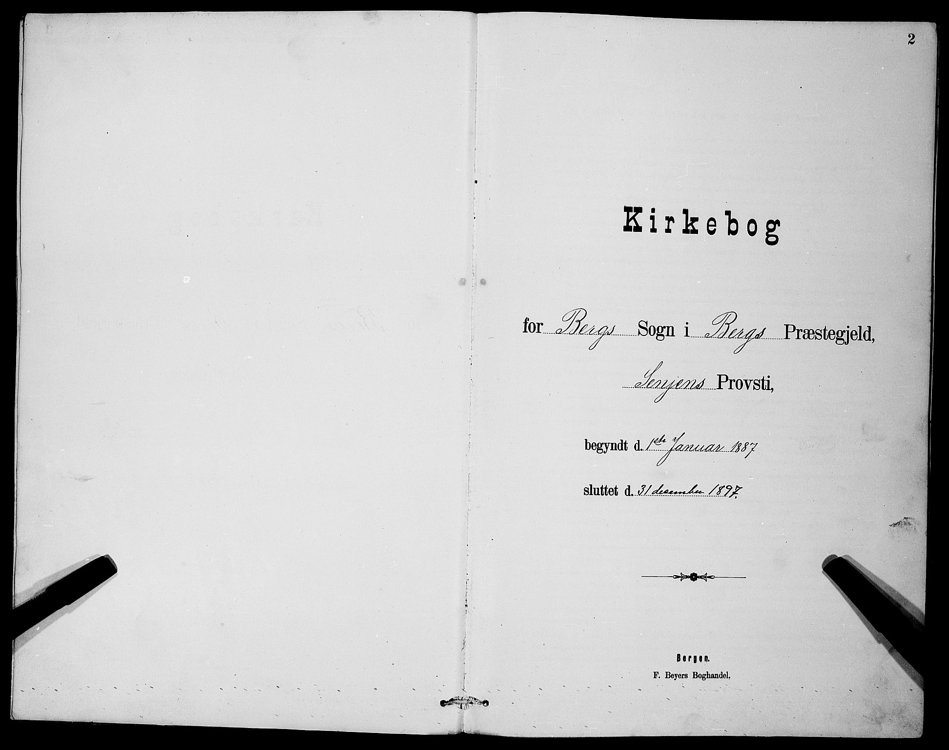 Berg sokneprestkontor, AV/SATØ-S-1318/G/Ga/Gab/L0004klokker: Klokkerbok nr. 4, 1887-1897, s. 2