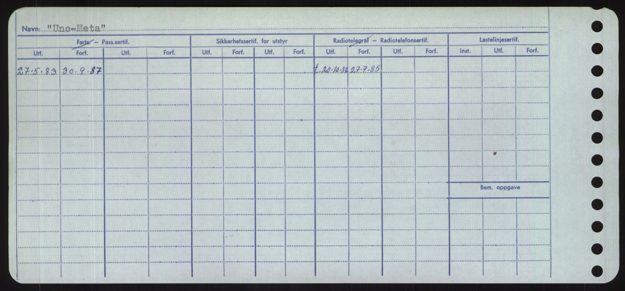 Sjøfartsdirektoratet med forløpere, Skipsmålingen, AV/RA-S-1627/H/Hd/L0040: Fartøy, U-Ve, s. 108