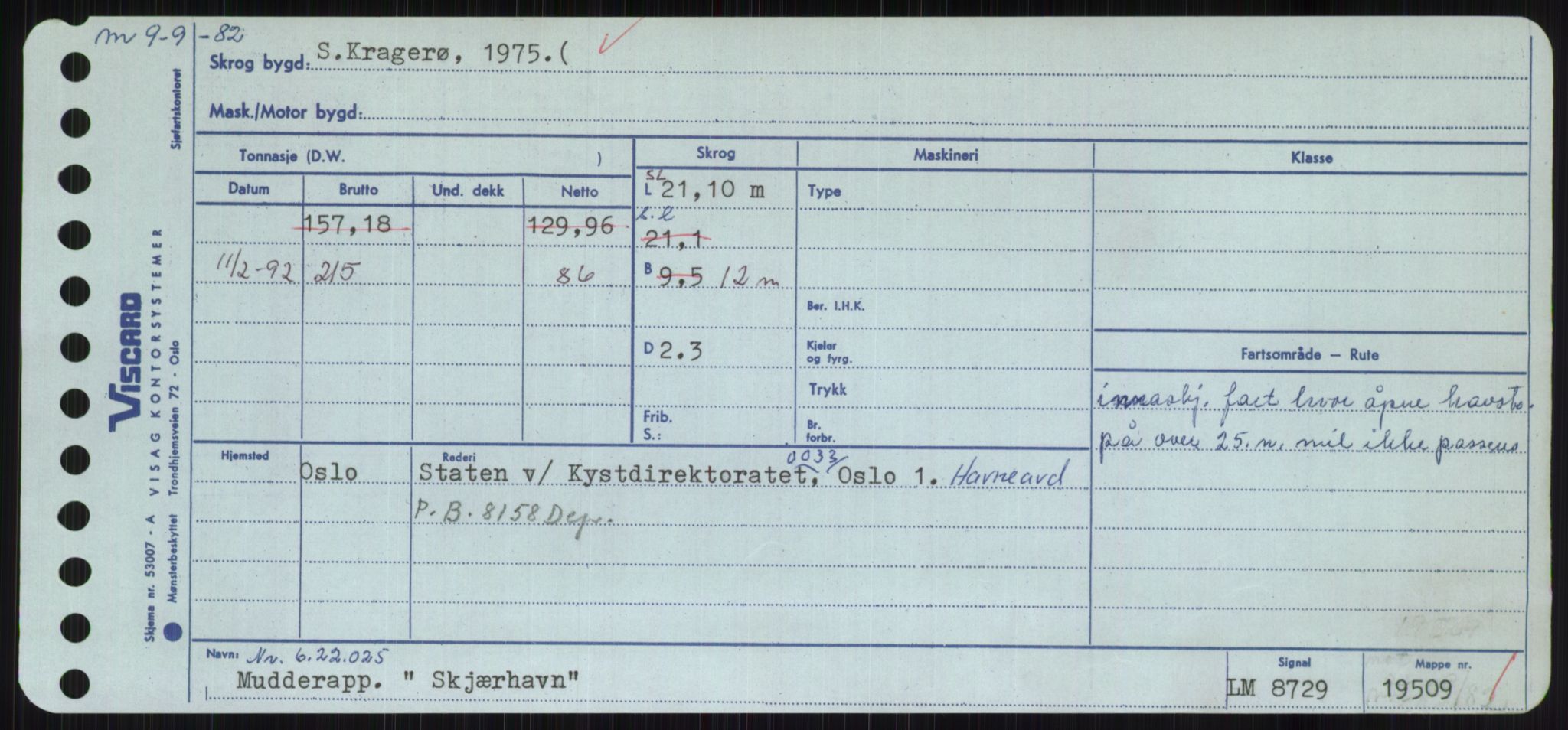 Sjøfartsdirektoratet med forløpere, Skipsmålingen, AV/RA-S-1627/H/Hc/L0001: Lektere, A-Y, s. 391