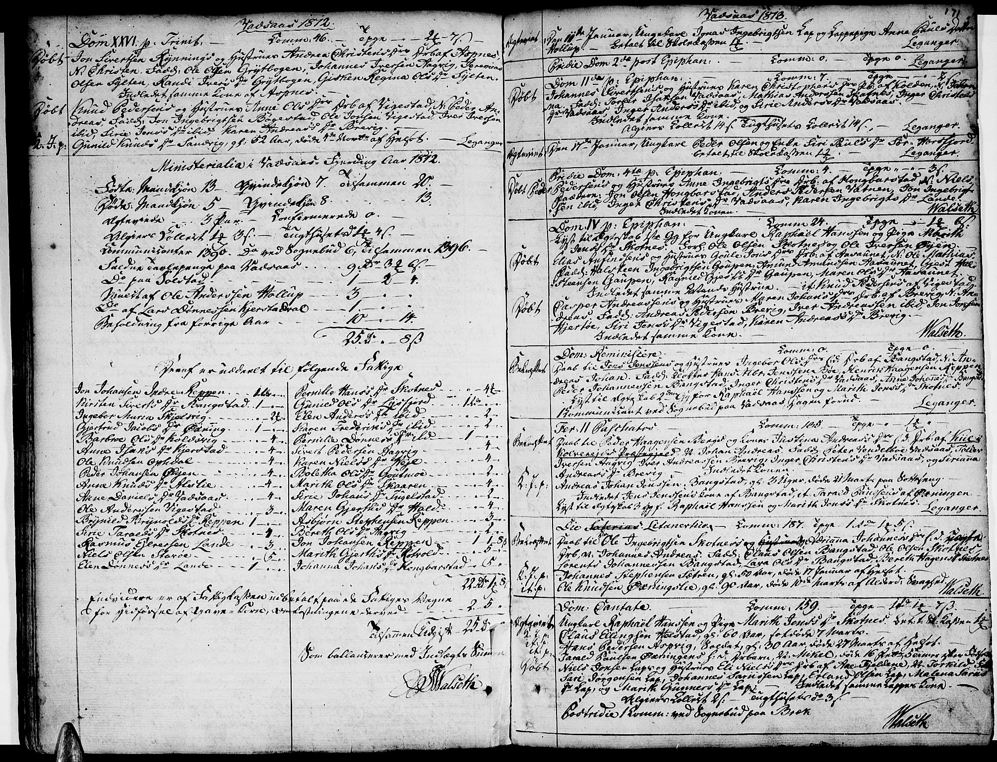 Ministerialprotokoller, klokkerbøker og fødselsregistre - Nordland, SAT/A-1459/810/L0137: Ministerialbok nr. 810A01, 1752-1817, s. 171