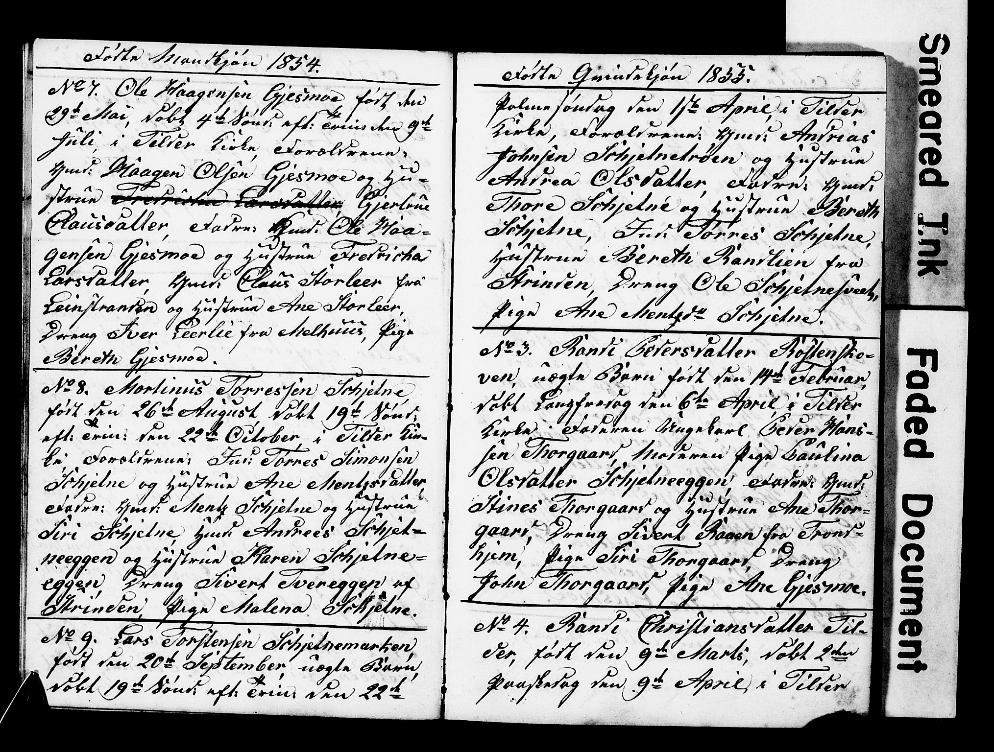 Ministerialprotokoller, klokkerbøker og fødselsregistre - Sør-Trøndelag, AV/SAT-A-1456/621/L0461: Klokkerbok nr. 621C04, 1849-1865