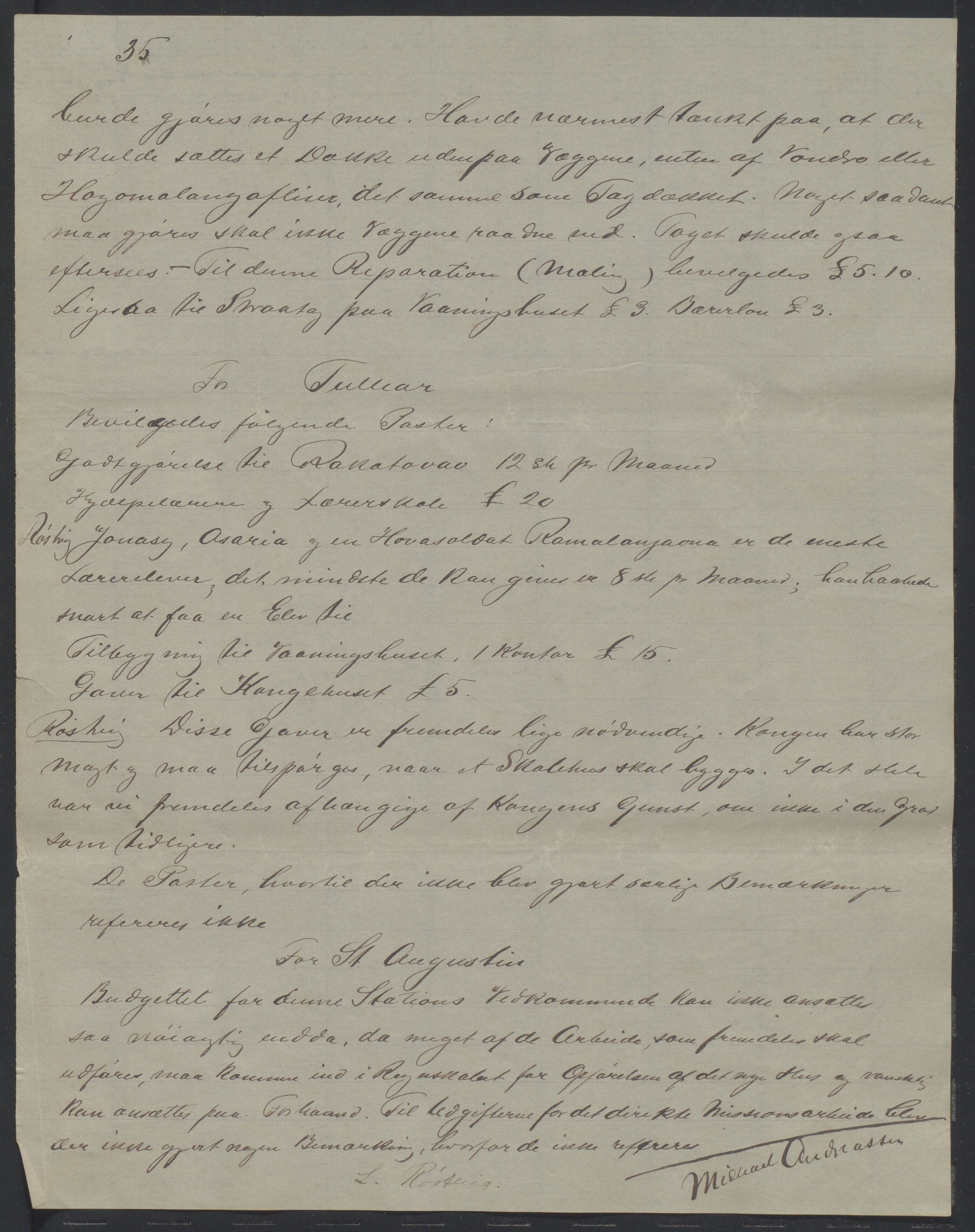 Det Norske Misjonsselskap - hovedadministrasjonen, VID/MA-A-1045/D/Da/Daa/L0038/0003: Konferansereferat og årsberetninger / Konferansereferat fra Vest-Madagaskar., 1890, s. 35