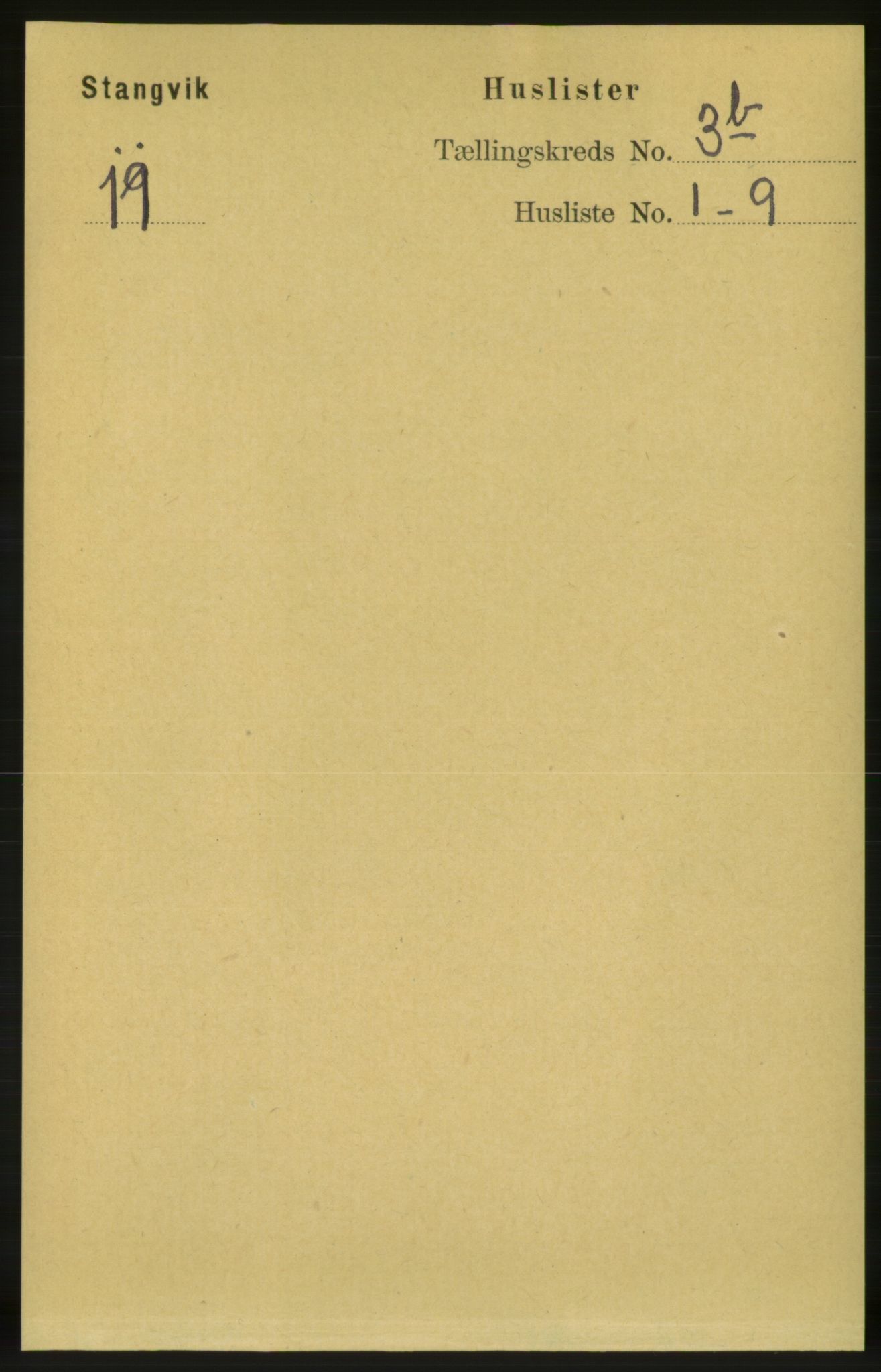 RA, Folketelling 1891 for 1564 Stangvik herred, 1891, s. 1436