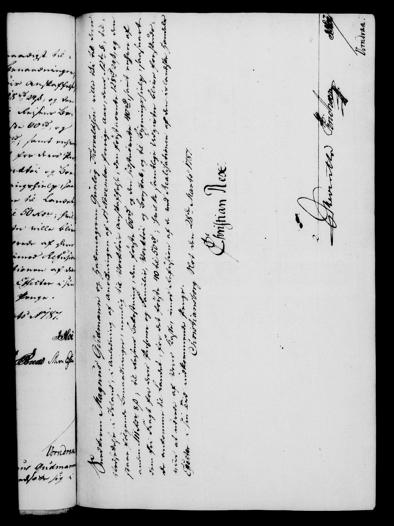 Rentekammeret, Kammerkanselliet, RA/EA-3111/G/Gf/Gfa/L0069: Norsk relasjons- og resolusjonsprotokoll (merket RK 52.69), 1787, s. 207