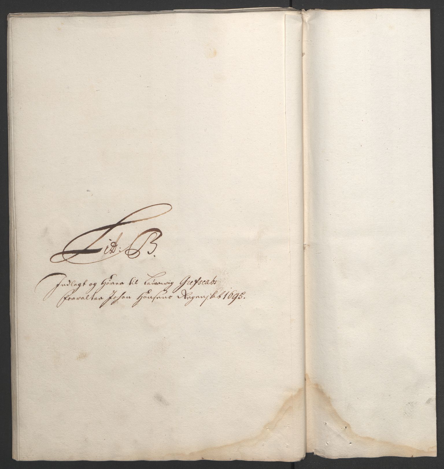 Rentekammeret inntil 1814, Reviderte regnskaper, Fogderegnskap, AV/RA-EA-4092/R33/L1974: Fogderegnskap Larvik grevskap, 1693-1695, s. 244