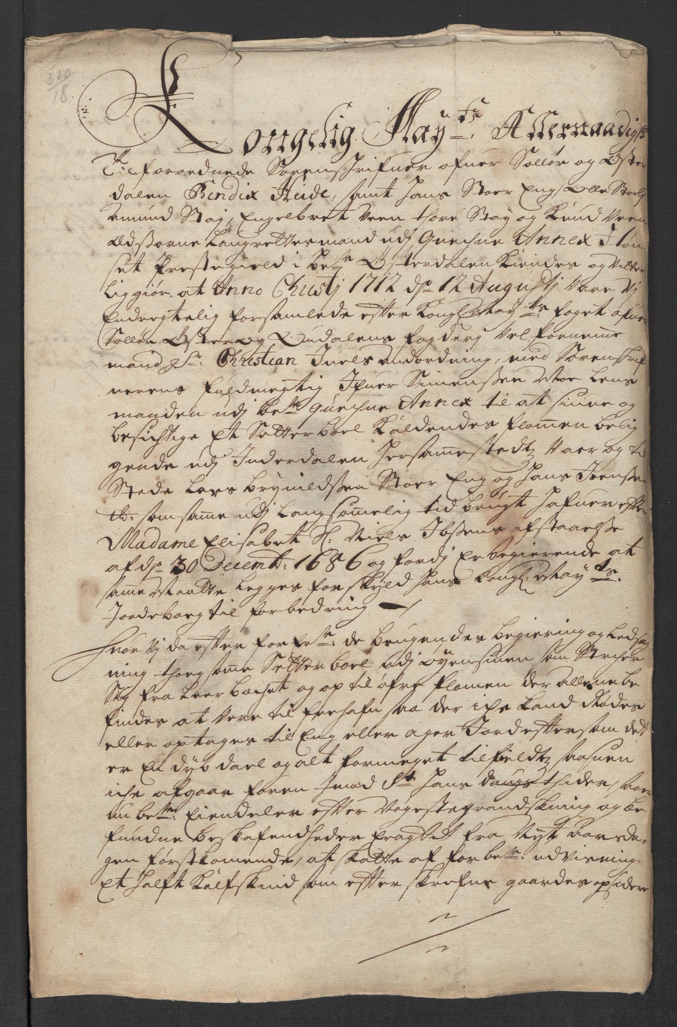 Rentekammeret inntil 1814, Reviderte regnskaper, Fogderegnskap, RA/EA-4092/R13/L0850: Fogderegnskap Solør, Odal og Østerdal, 1713, s. 111