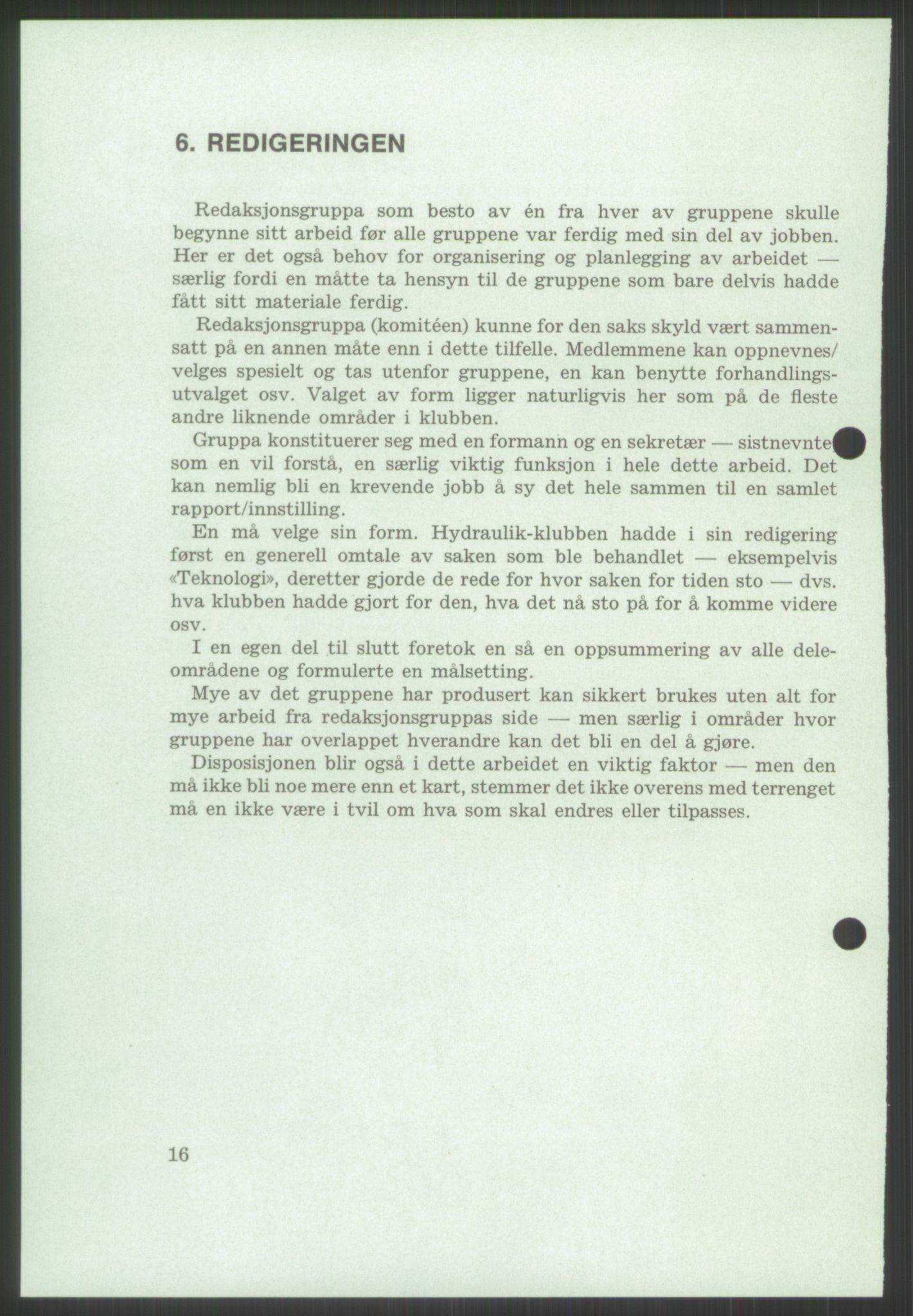 Nygaard, Kristen, AV/RA-PA-1398/F/Fi/L0004: Fagbevegelse, demokrati, Jern- og Metallprosjektet, 1970-2002, s. 16
